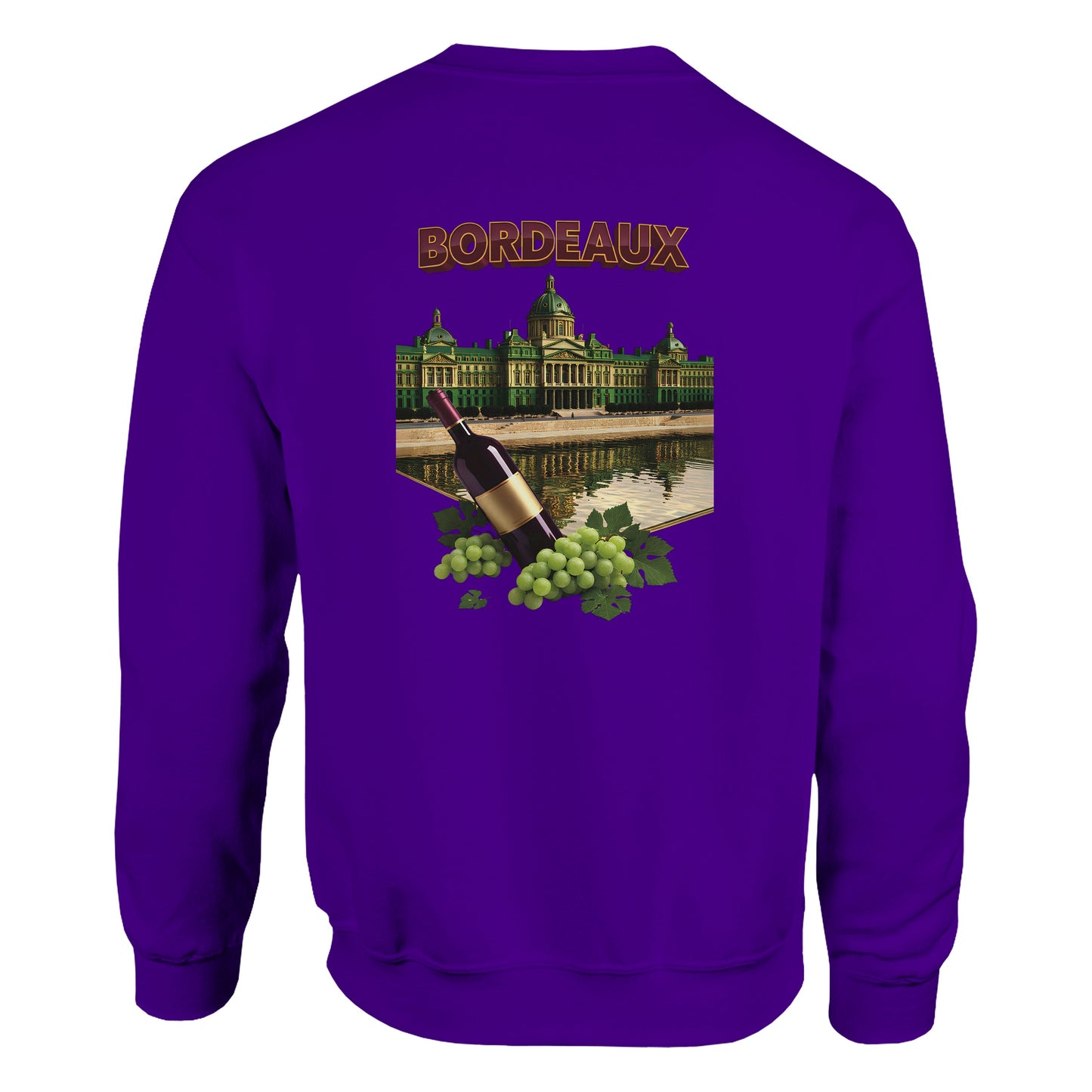 Sweat-shirt Unisexe Bordeaux Ville de France – Classique et Confortable