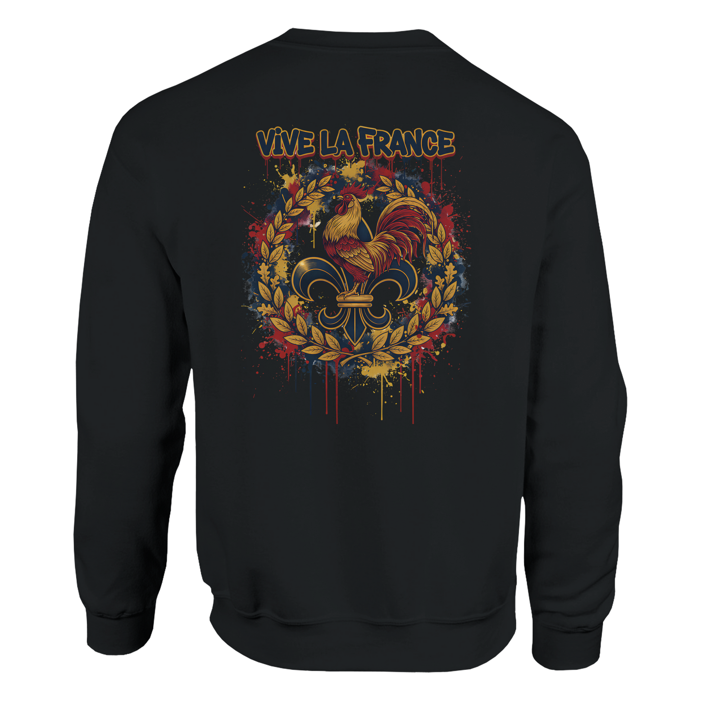 Sweat-shirt Homme Vive la France – Confort et Style Patriotique
