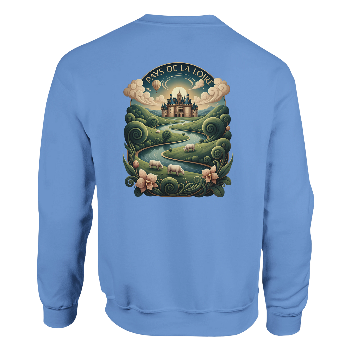 Sweat-shirt Unisexe Pays de la Loire – Confort Premium et Coupe Classique