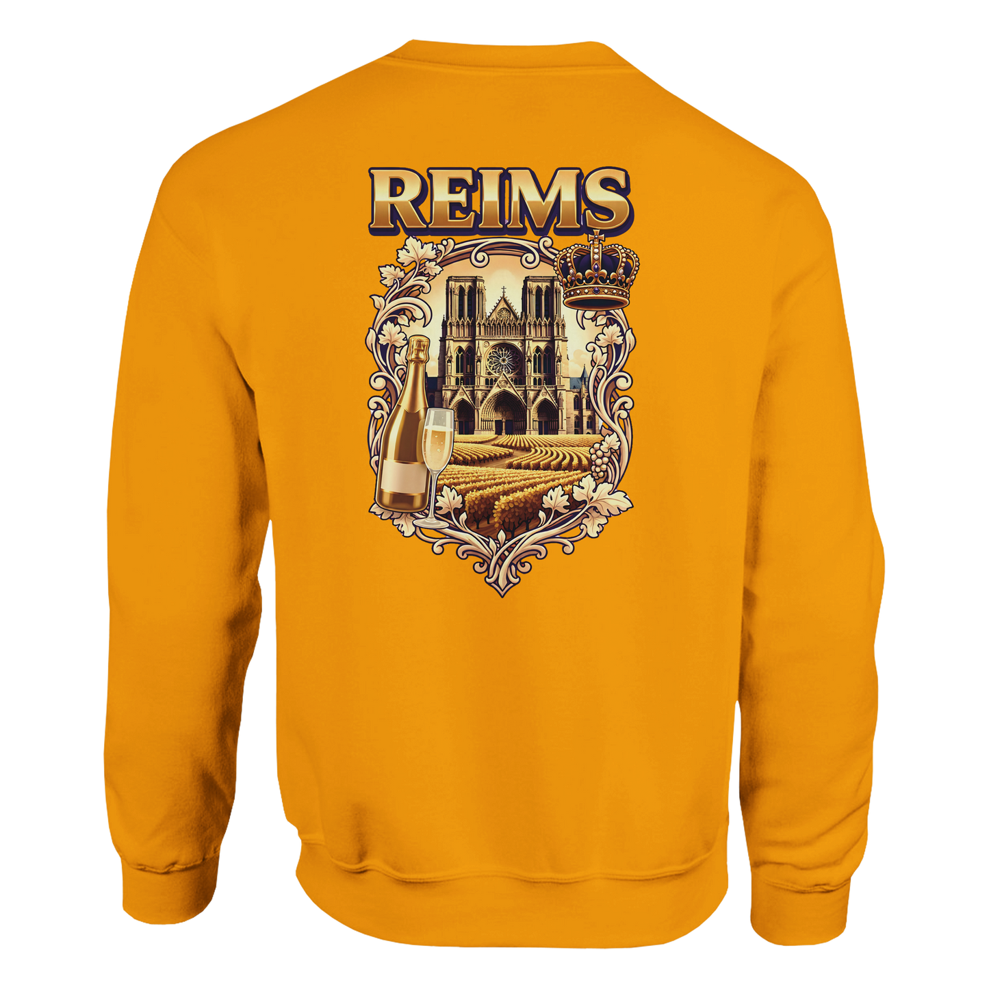 Sweat-shirt Reims – Sweat à col rond confortable en coton mélangé