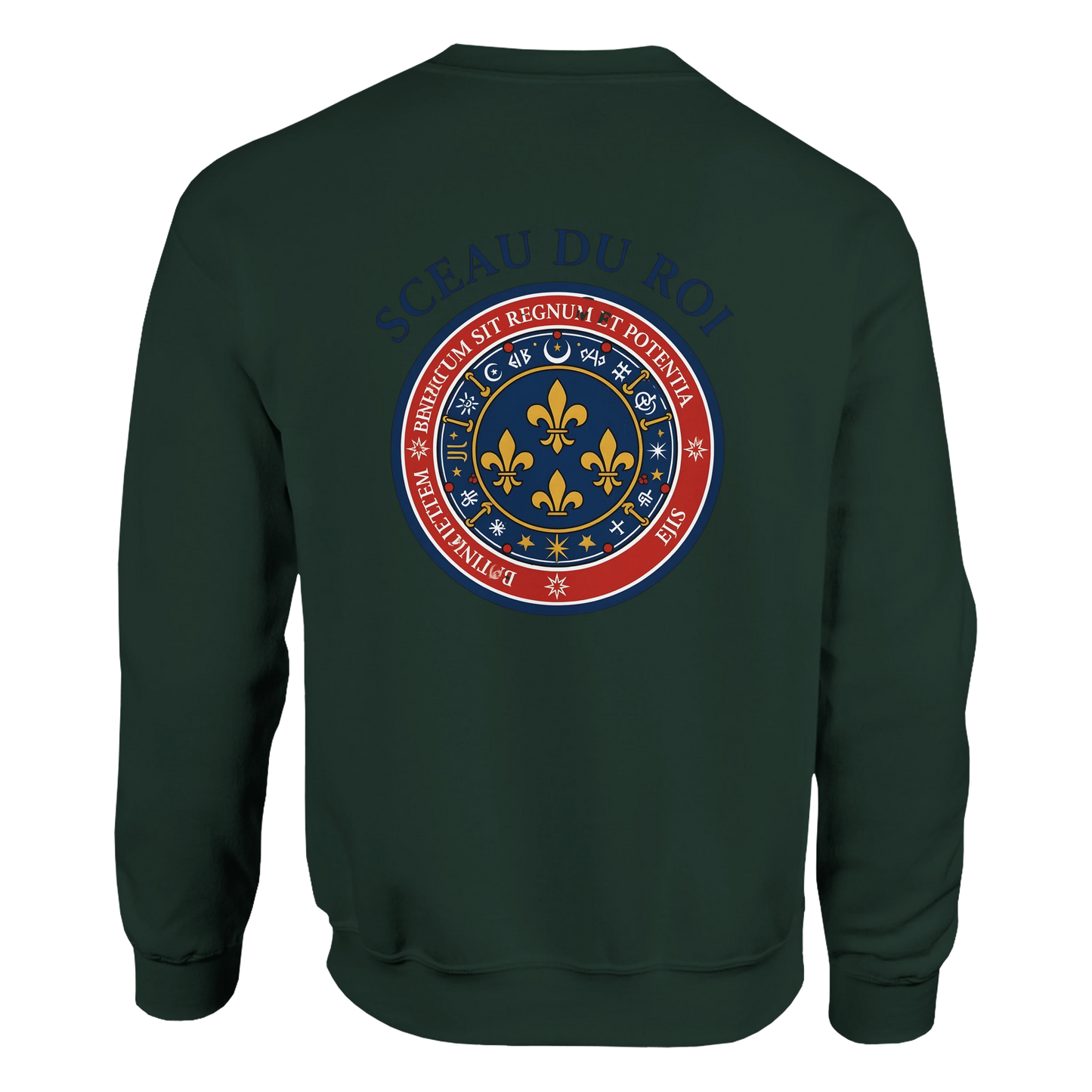 Sweat-shirt Homme Le Sceau du Roi - Coupe Classique Confortable