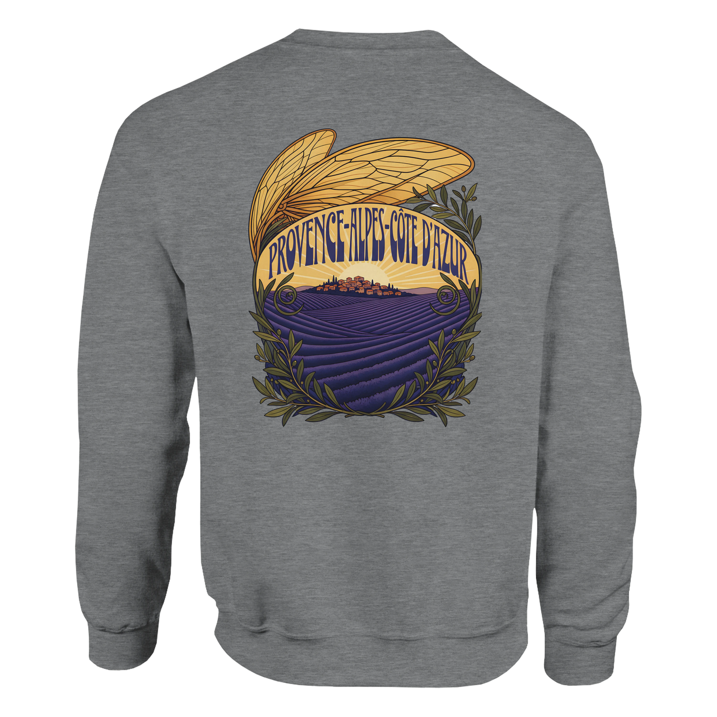 Sweat-shirt Unisexe Provence-Alpes-Côte d'Azur – Confort Premium et Design Régional