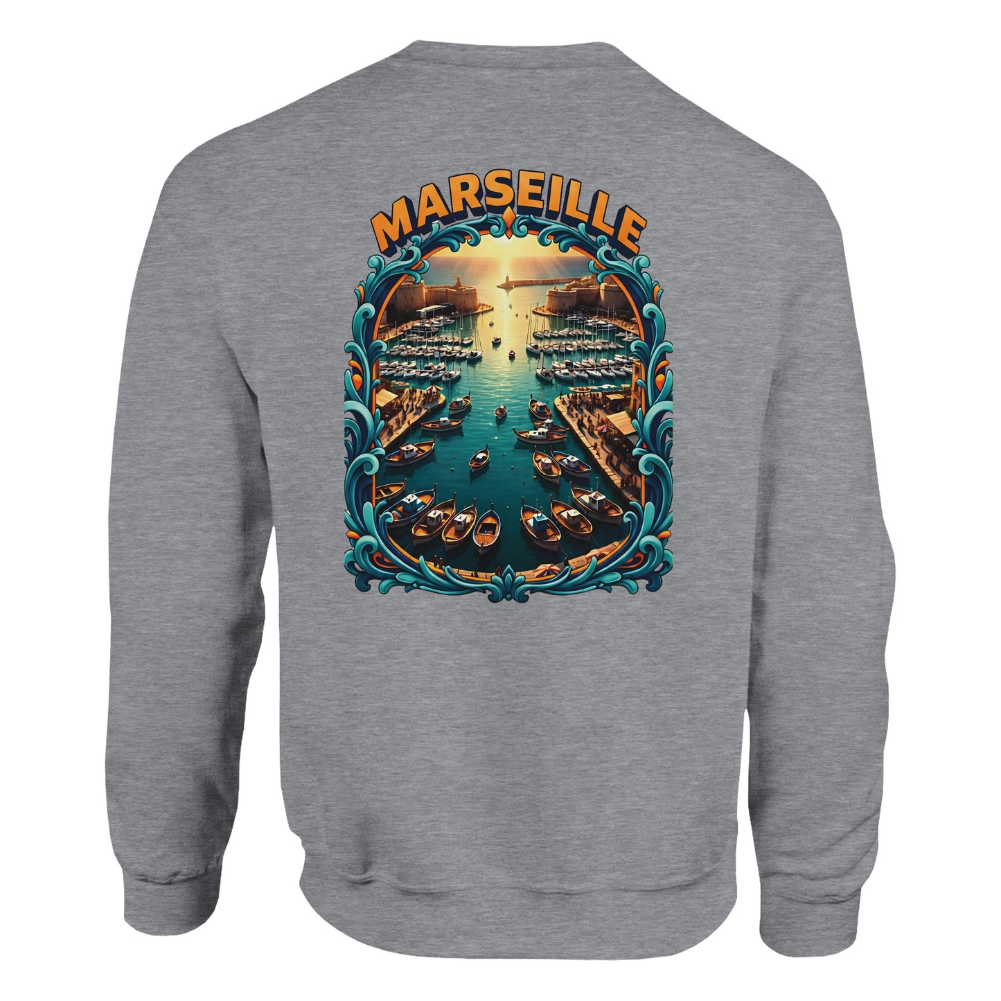 Sweat-shirt Unisexe Marseille - Confort Premium et Style Urbain