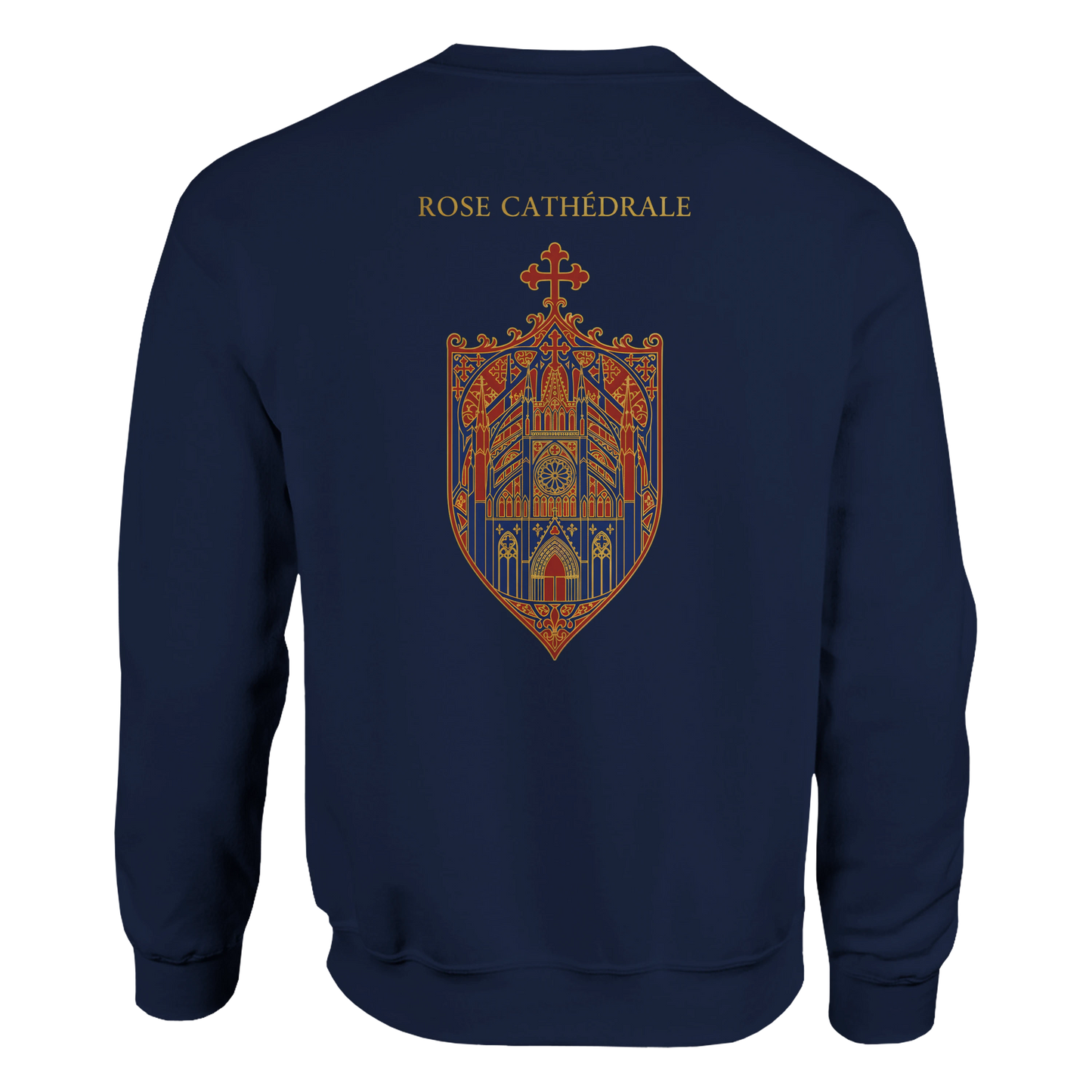 Sweat-shirt Femme Rose Cathédrale – Confort et Style Classique