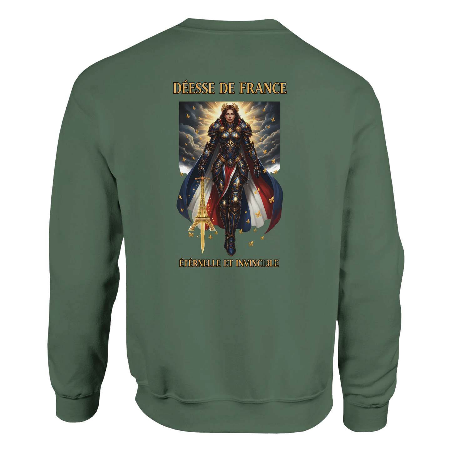 Sweat-shirt Femme Déesse de France – Confort et Style Premium