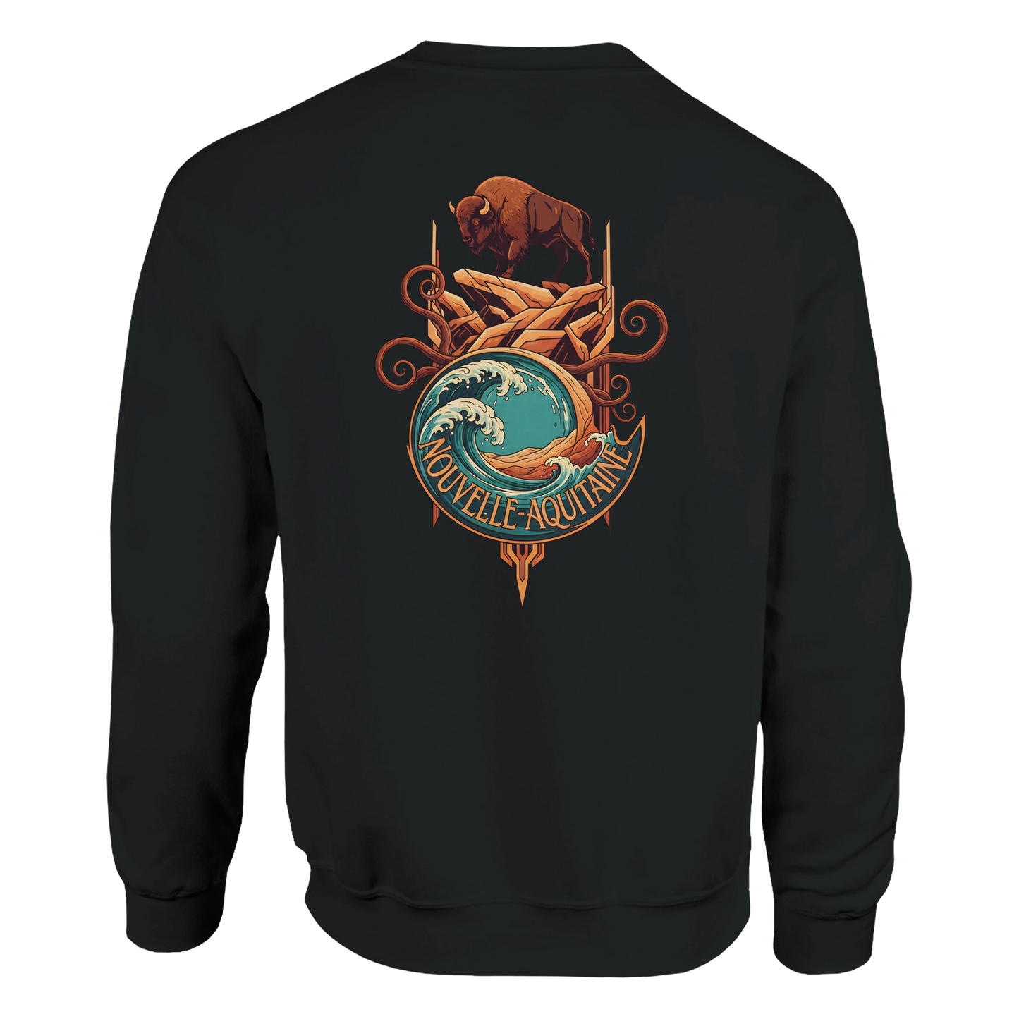Sweat-shirt Unisexe Nouvelle-Aquitaine – Confort et Qualité Premium