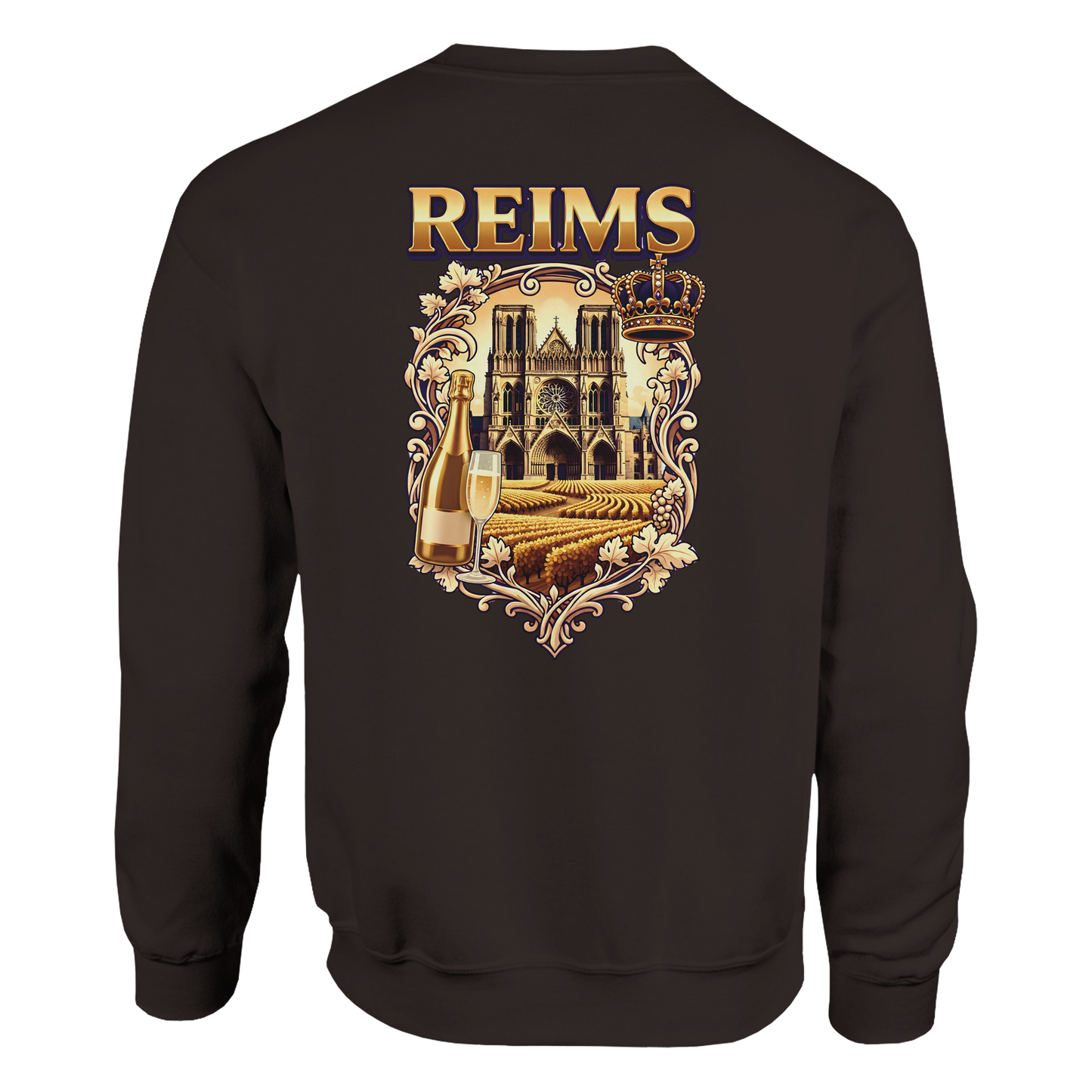 Sweat-shirt Reims – Sweat à col rond confortable en coton mélangé