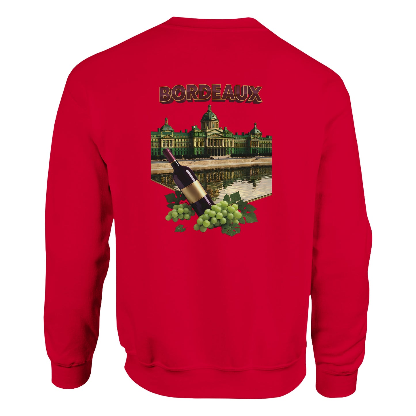 Sweat-shirt Unisexe Bordeaux Ville de France – Classique et Confortable