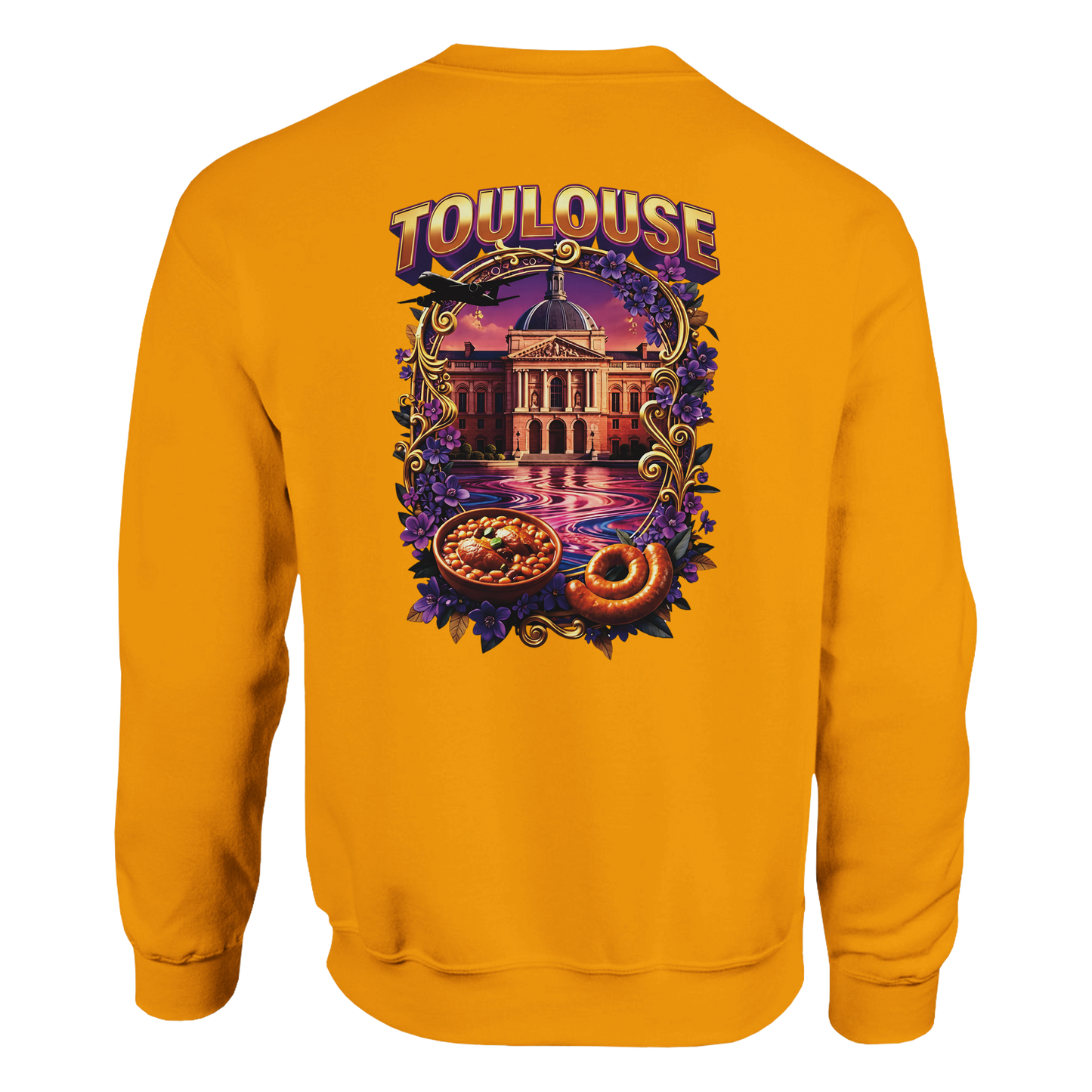 Sweat-shirt Unisexe Toulouse – Design Ville de France