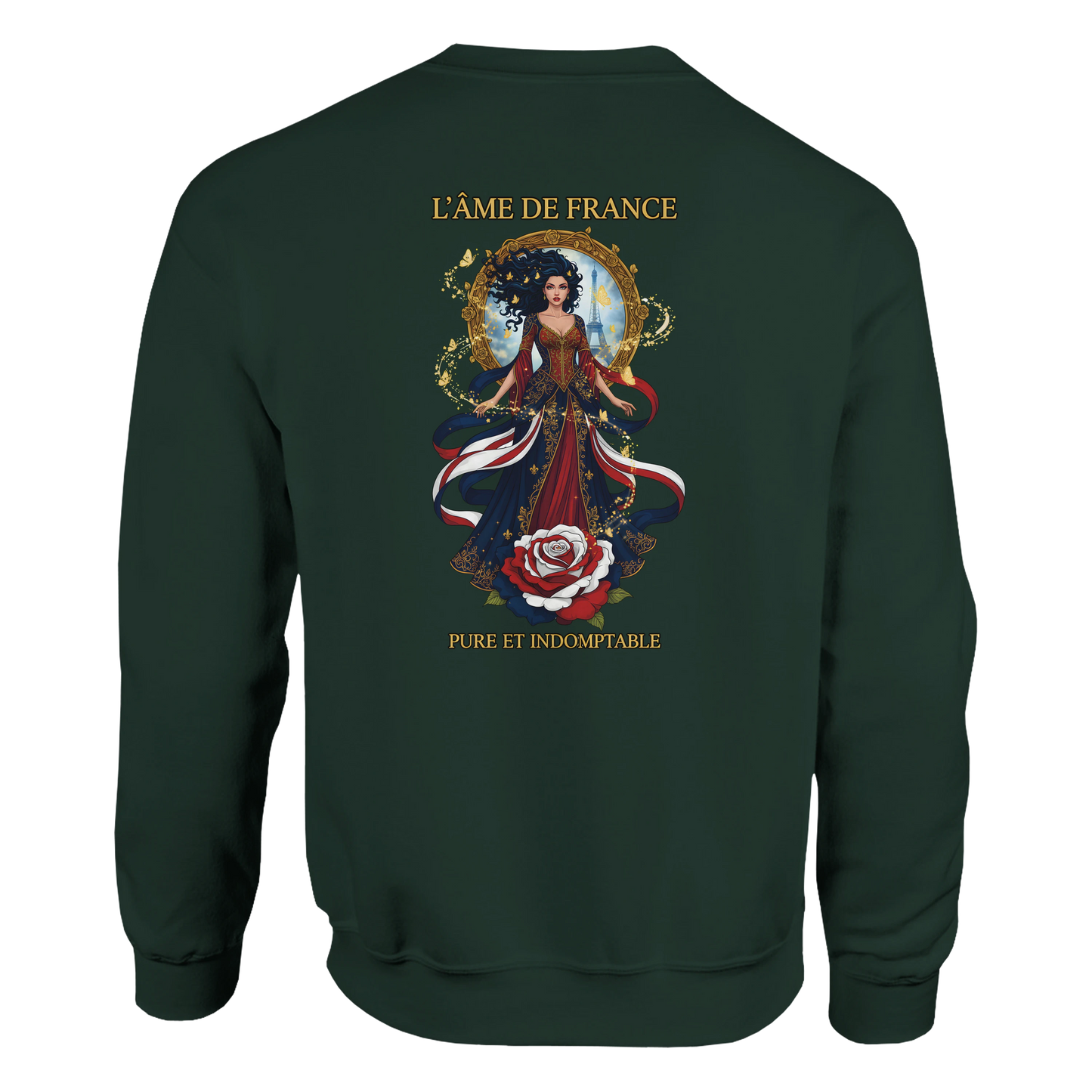 Sweat-shirt Femme "L'âme de France" - Confort Supérieur