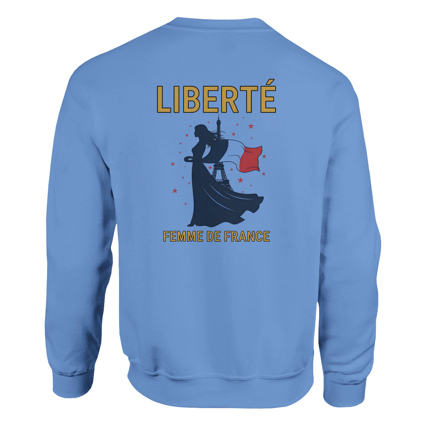 Sweat-shirt femme liberté  classique ras du cou | Gildan® 18000