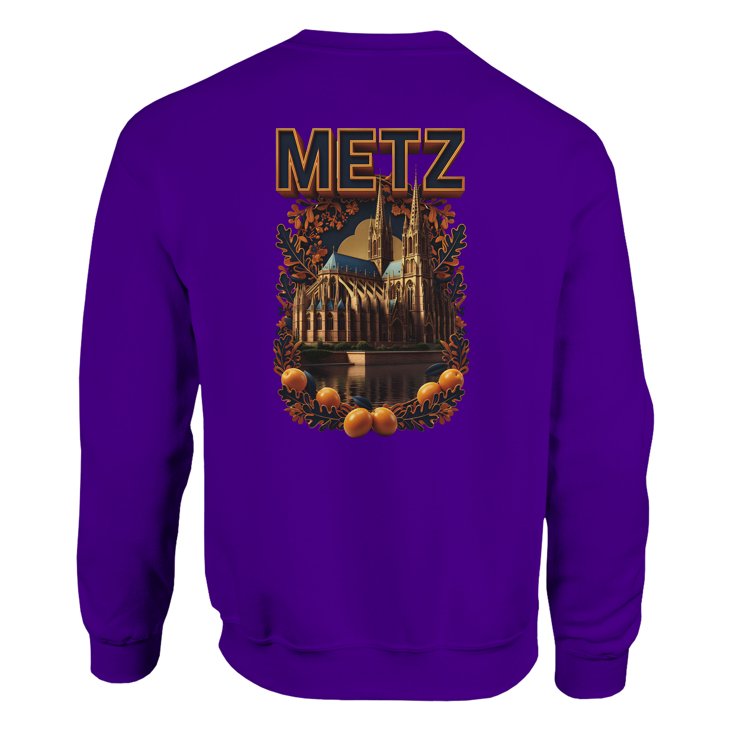 Sweat-shirt unisexe Metz – Coupe classique et confort premium