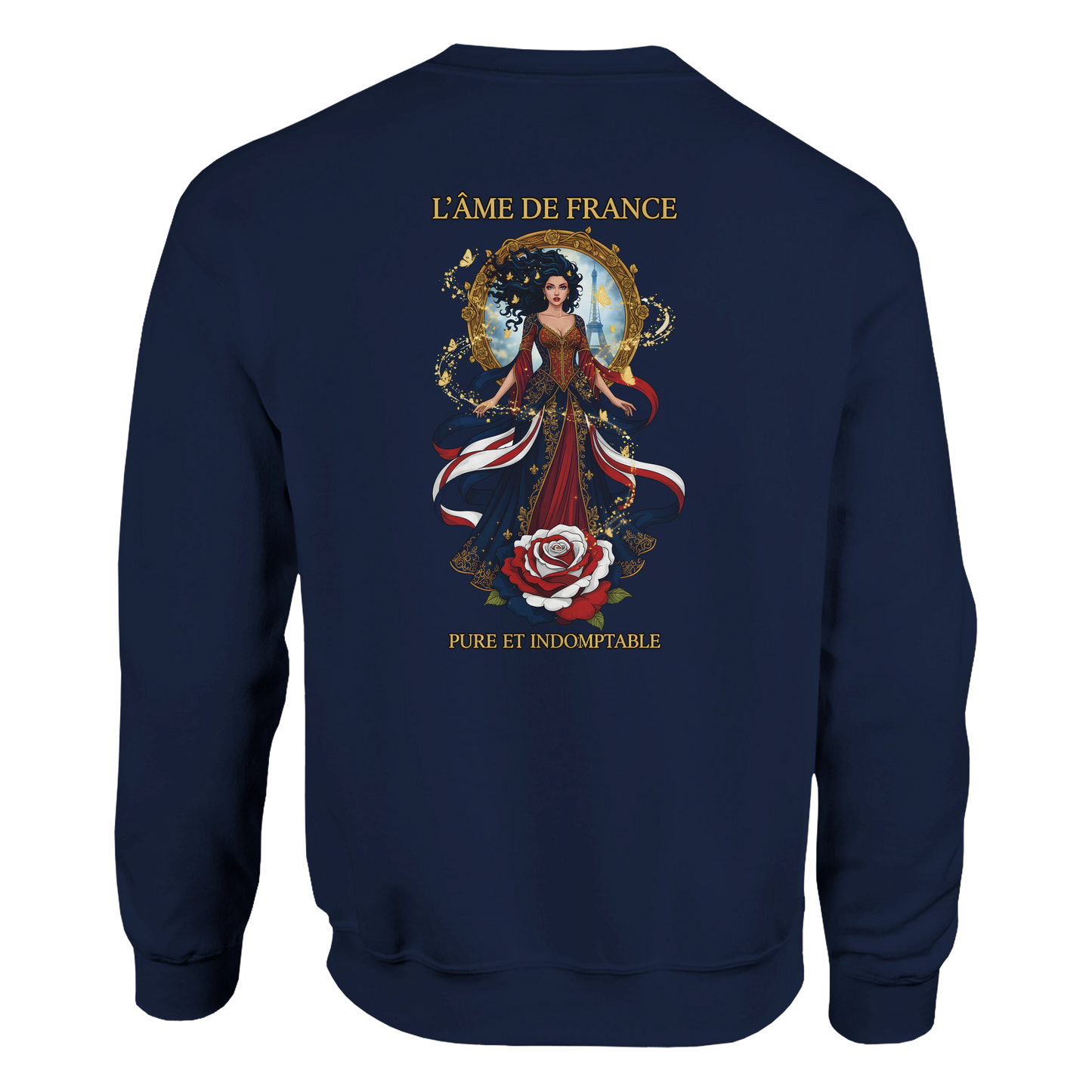 Sweat-shirt Femme "L'âme de France" - Confort Supérieur