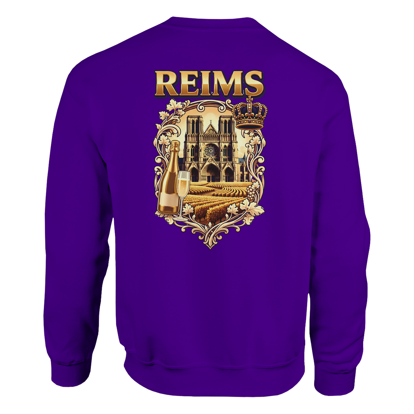 Sweat-shirt Reims – Sweat à col rond confortable en coton mélangé
