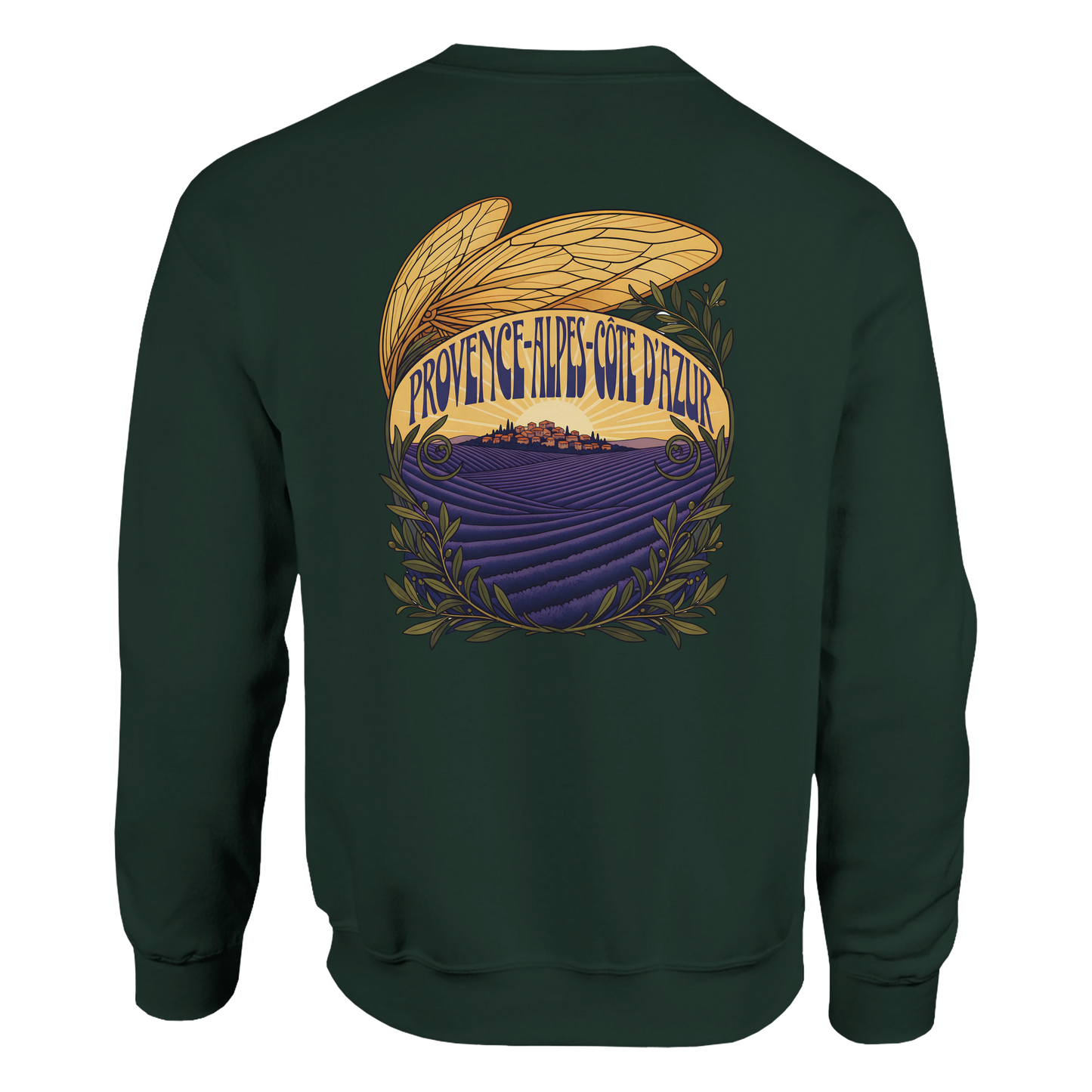 Sweat-shirt Unisexe Provence-Alpes-Côte d'Azur – Confort Premium et Design Régional
