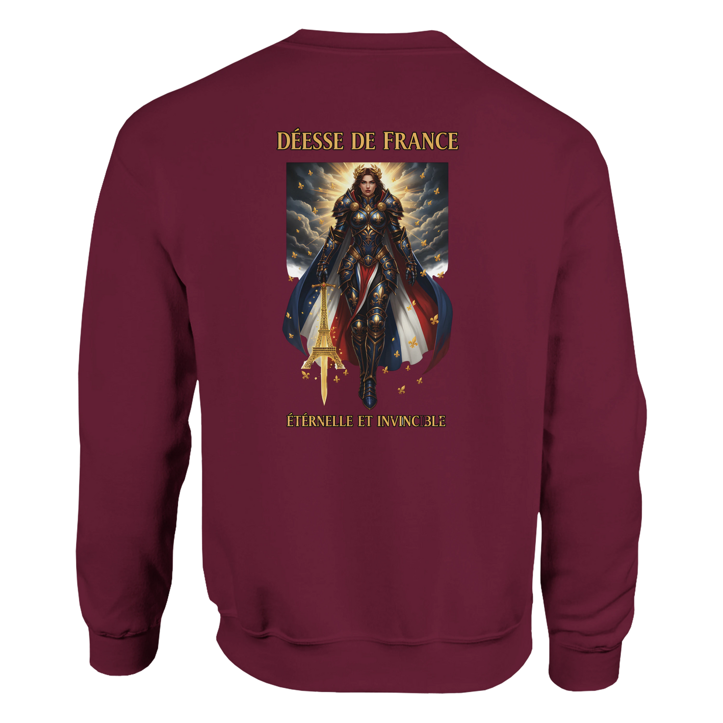 Sweat-shirt Femme Déesse de France – Confort et Style Premium