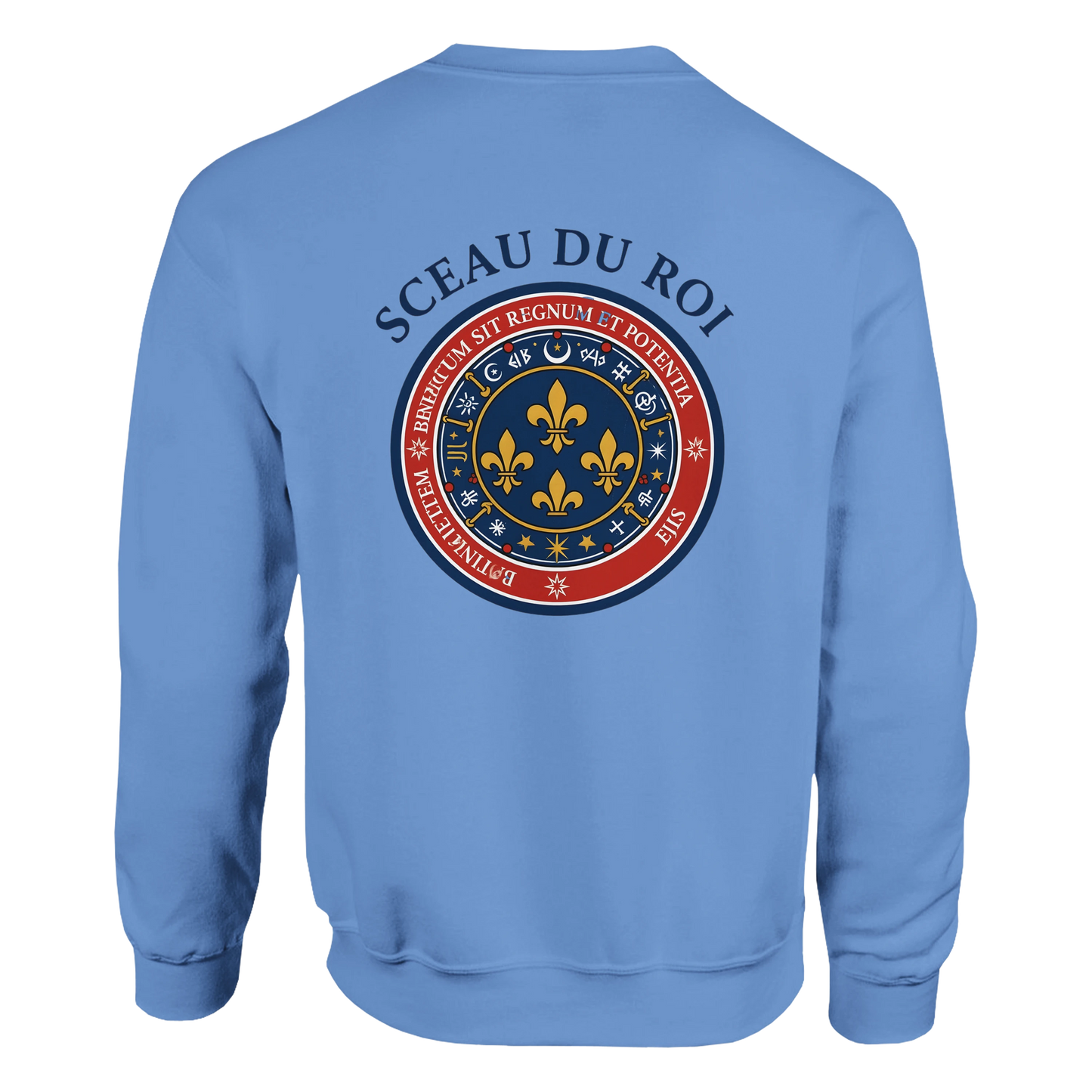 Sweat-shirt Homme Le Sceau du Roi - Coupe Classique Confortable