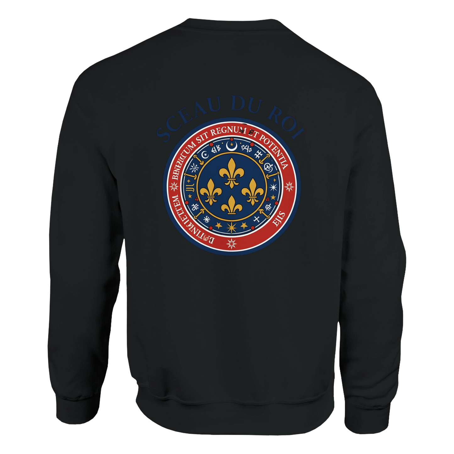 Sweat-shirt Homme Le Sceau du Roi - Coupe Classique Confortable