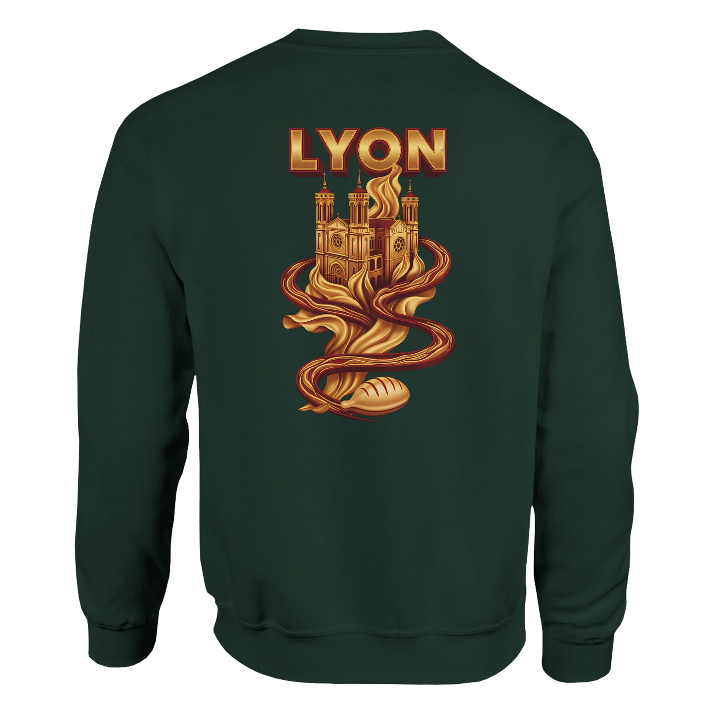 Sweat-shirt Unisexe Lyon – Confort Premium et Style Classique