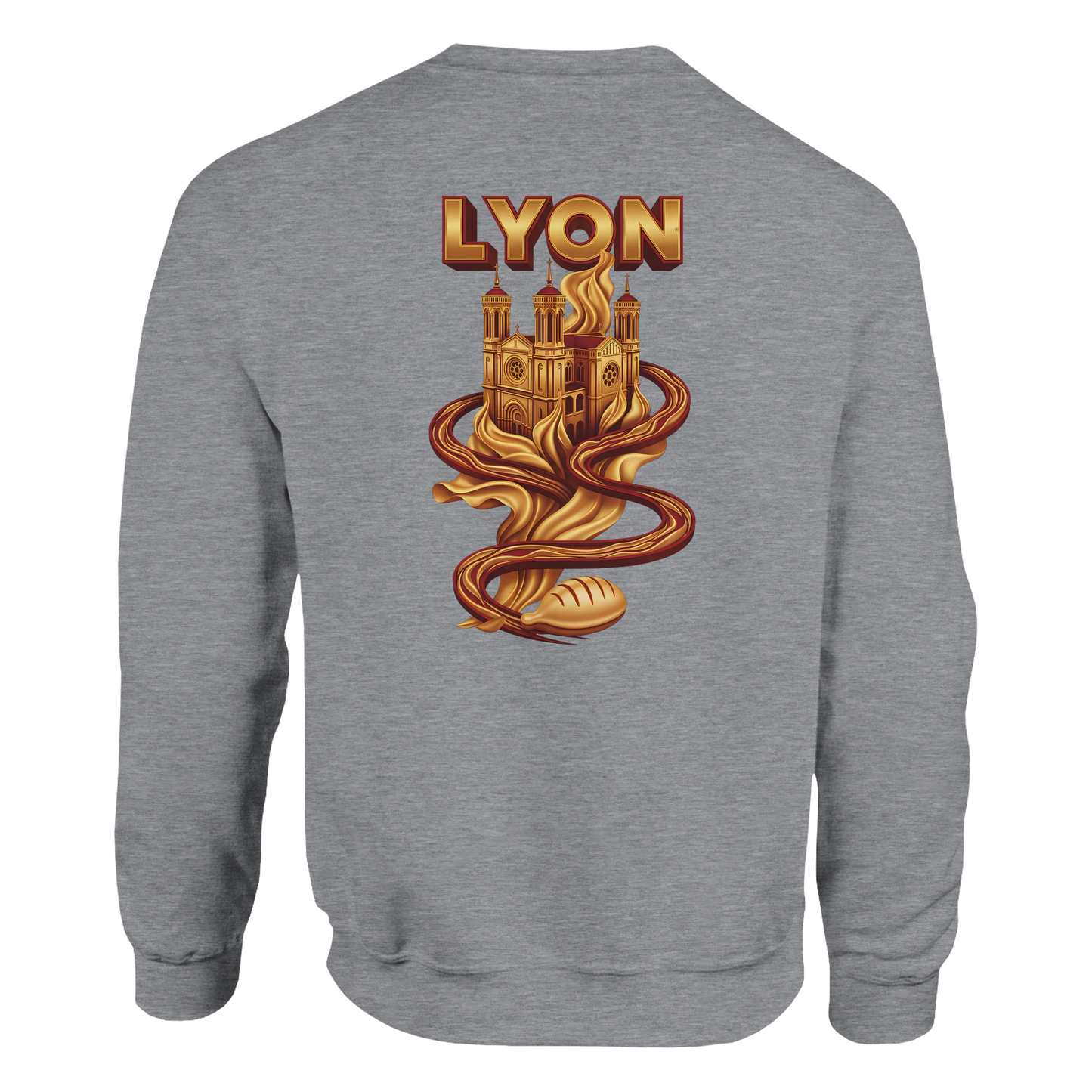 Sweat-shirt Unisexe Lyon – Confort Premium et Style Classique