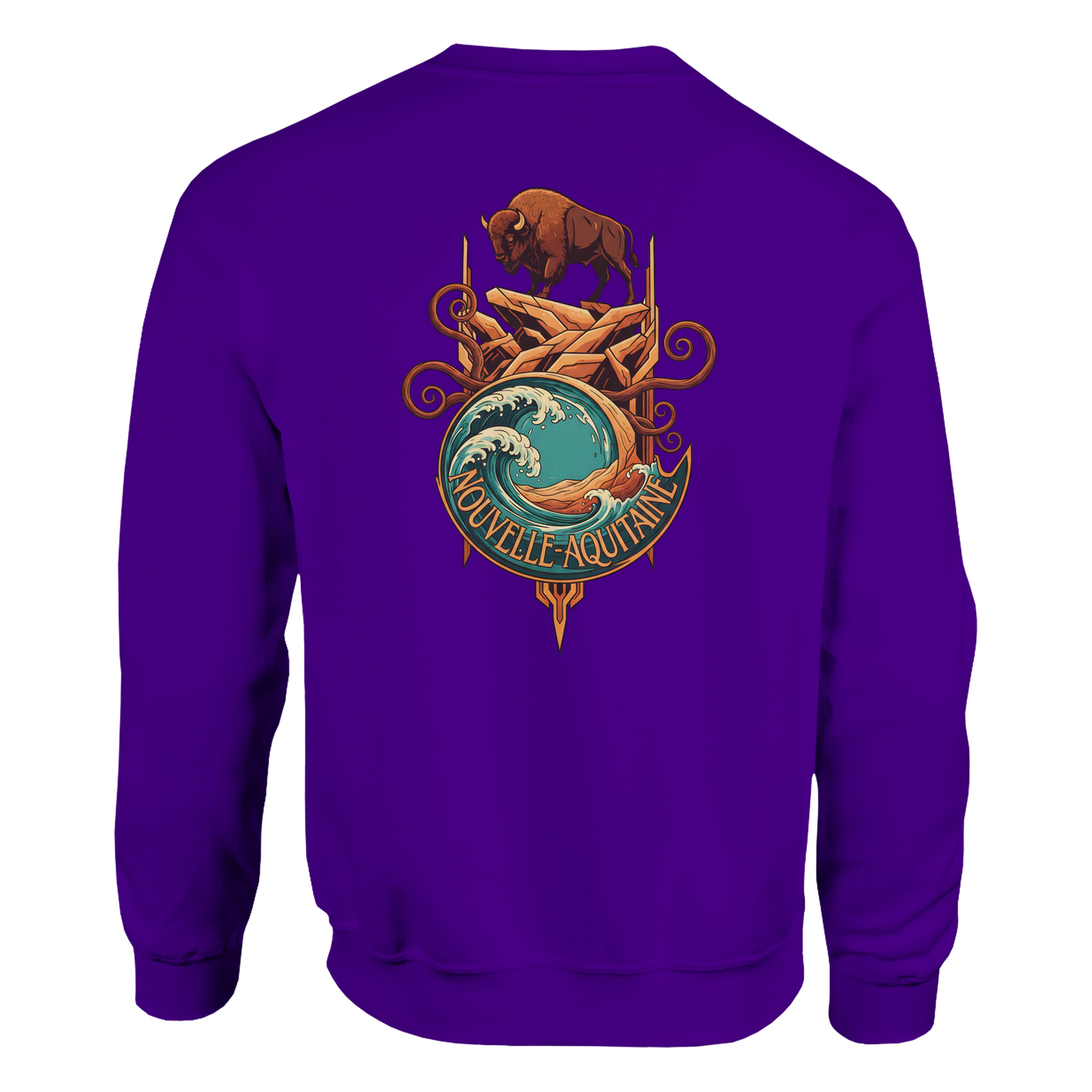 Sweat-shirt Unisexe Nouvelle-Aquitaine – Confort et Qualité Premium