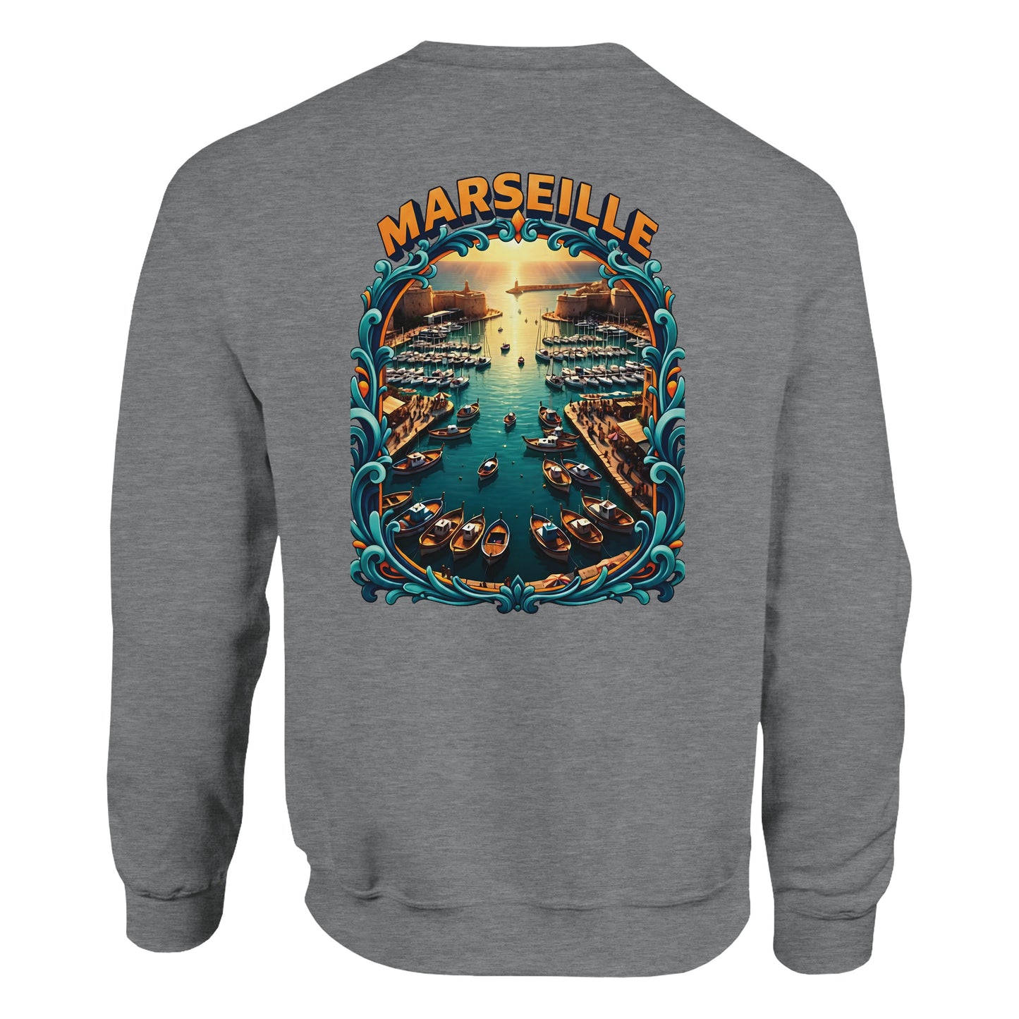 Sweat-shirt Unisexe Marseille - Confort Premium et Style Urbain