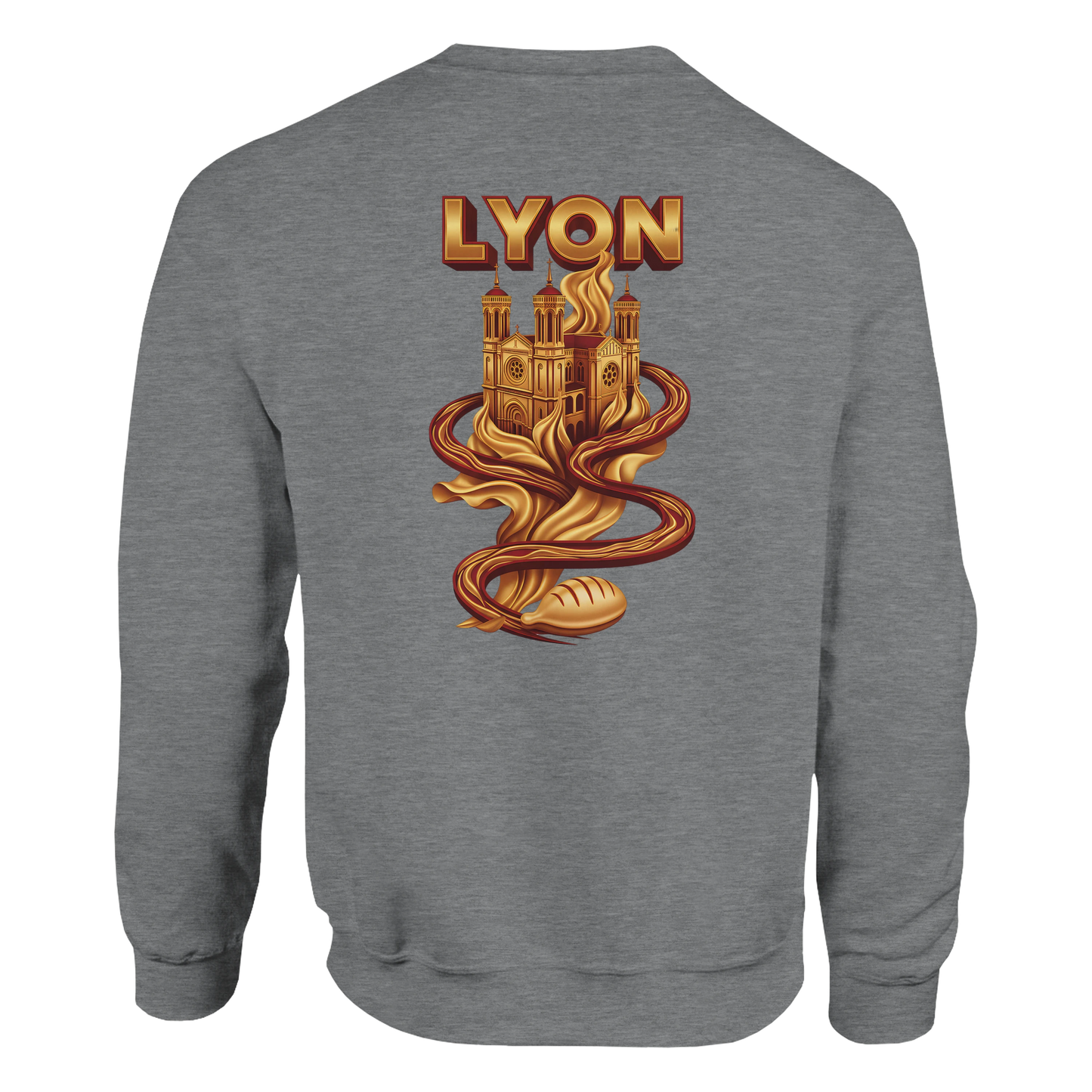 Sweat-shirt Unisexe Lyon – Confort Premium et Style Classique
