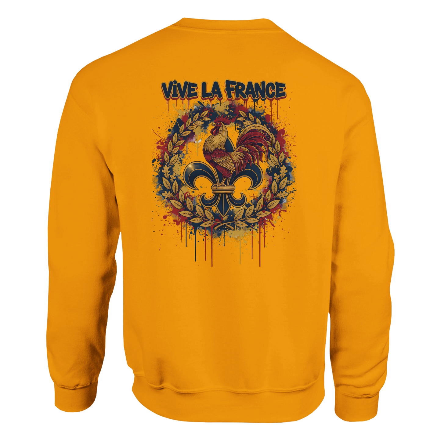 Sweat-shirt Homme Vive la France – Confort et Style Patriotique