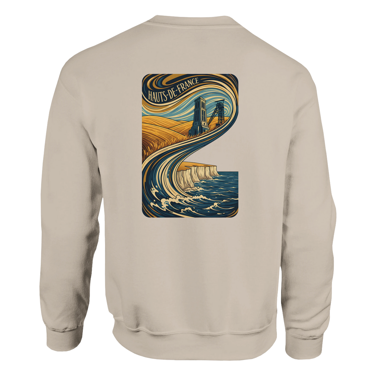 Sweat-shirt Unisexe Haut de France - Confort Premium et Design Classique