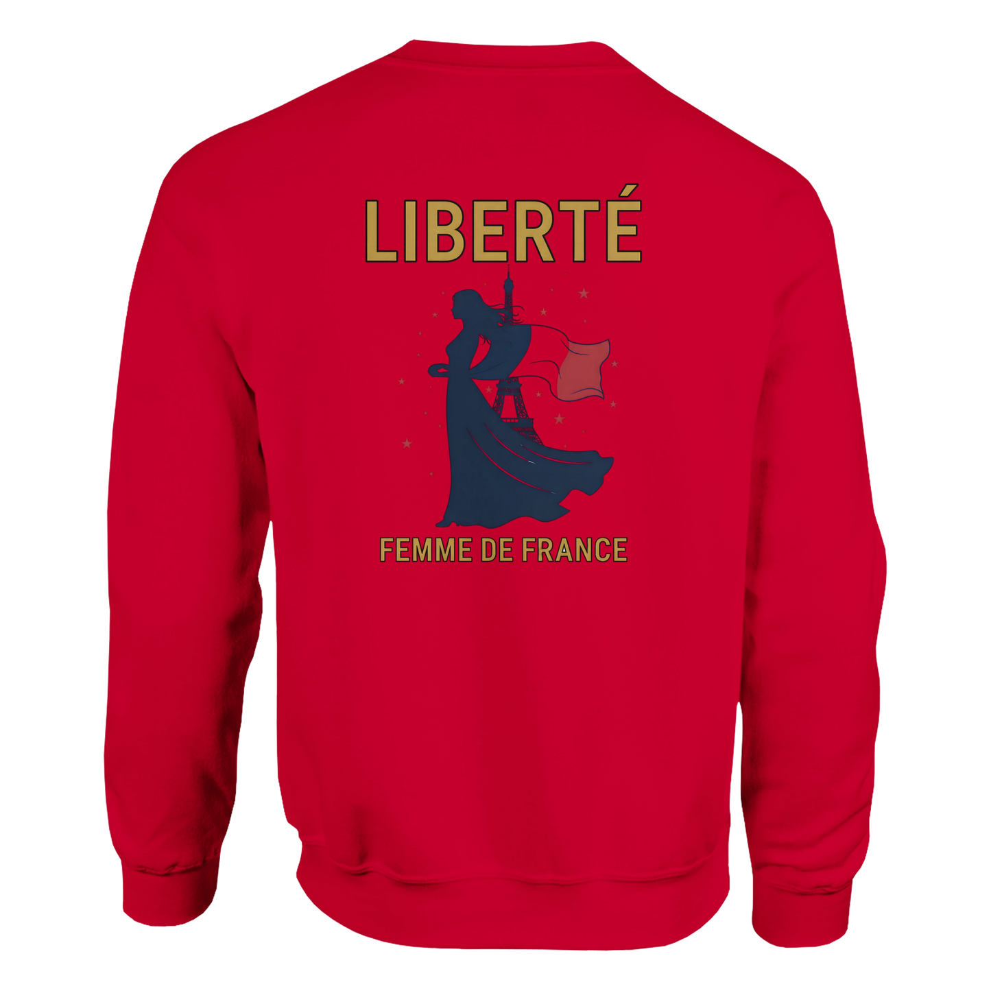 Sweat-shirt femme liberté  classique ras du cou | Gildan® 18000