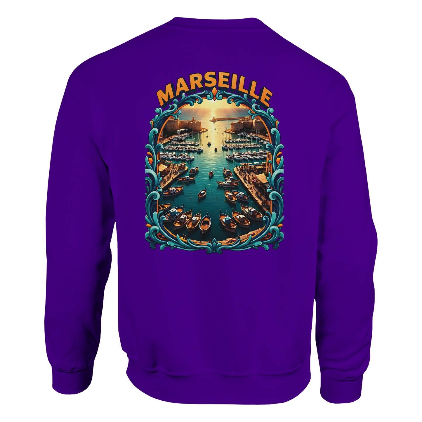Sweat-shirt Unisexe Marseille - Confort Premium et Style Urbain
