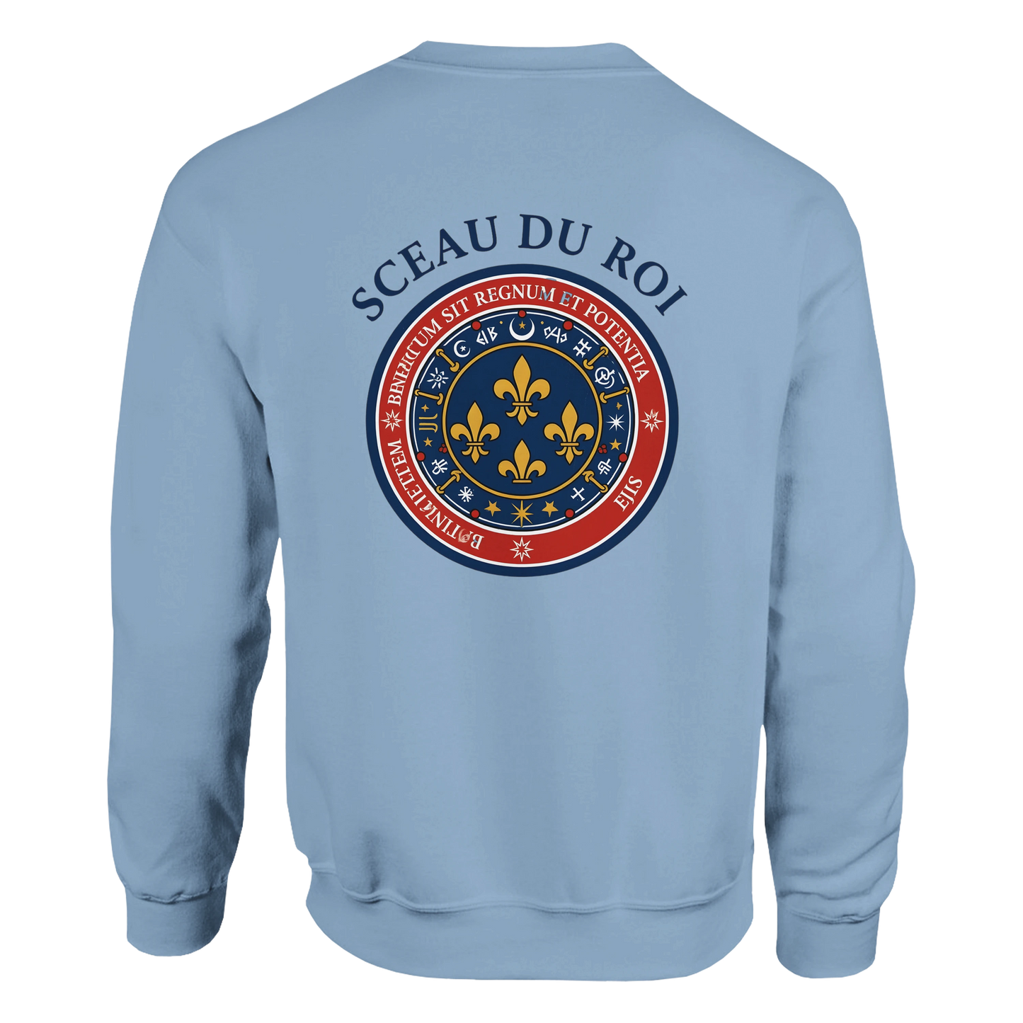 Sweat-shirt Homme Le Sceau du Roi - Coupe Classique Confortable