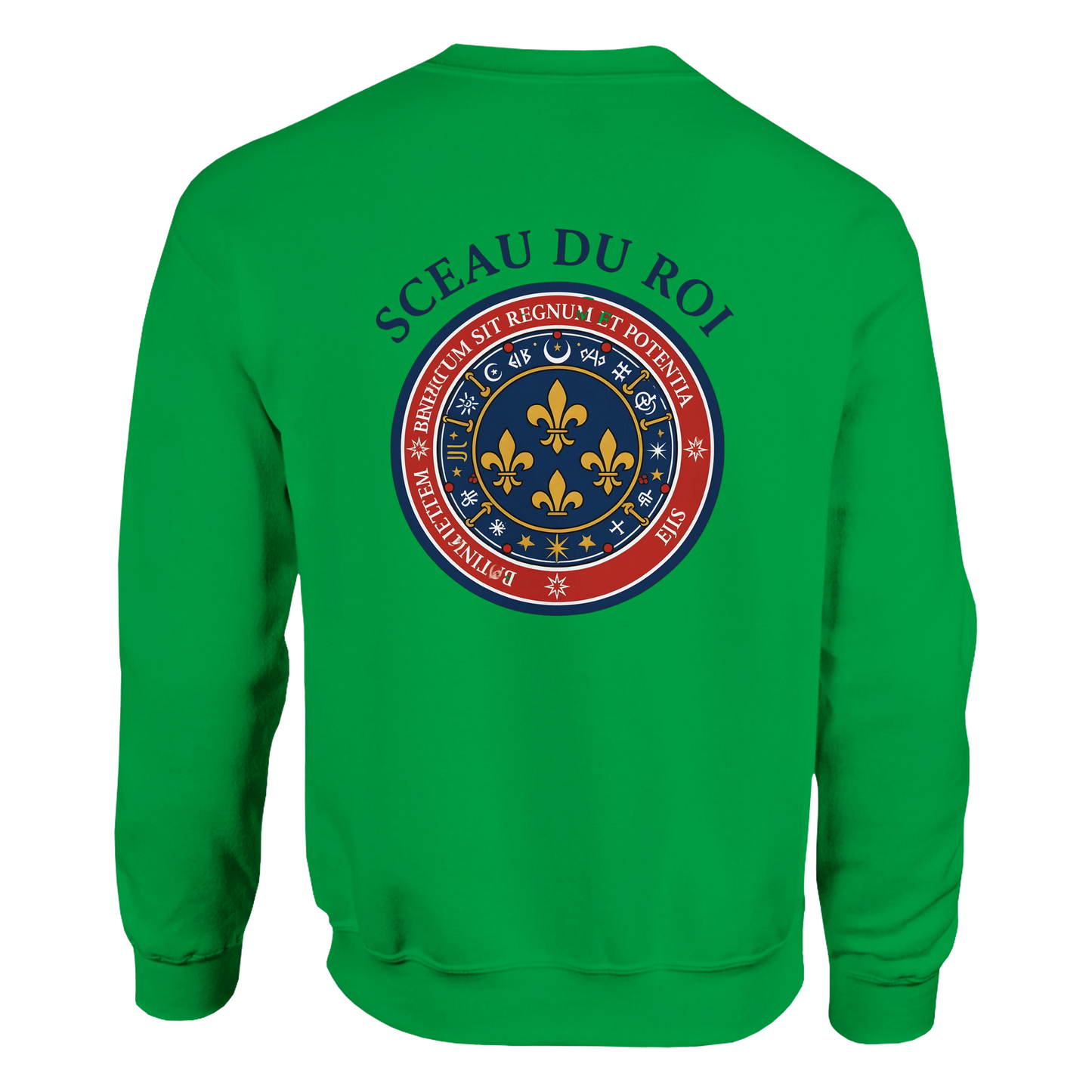 Sweat-shirt Homme Le Sceau du Roi - Coupe Classique Confortable