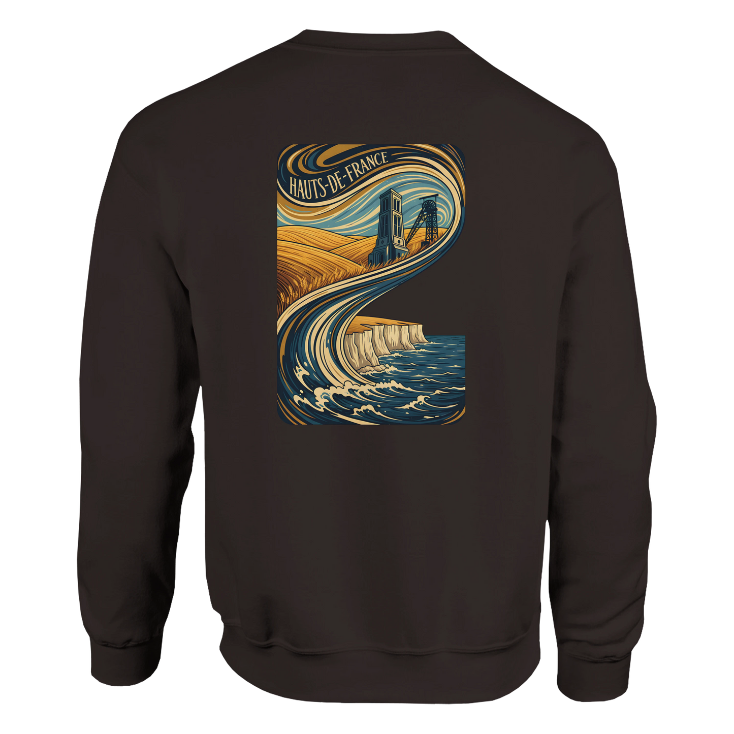 Sweat-shirt Unisexe Haut de France - Confort Premium et Design Classique