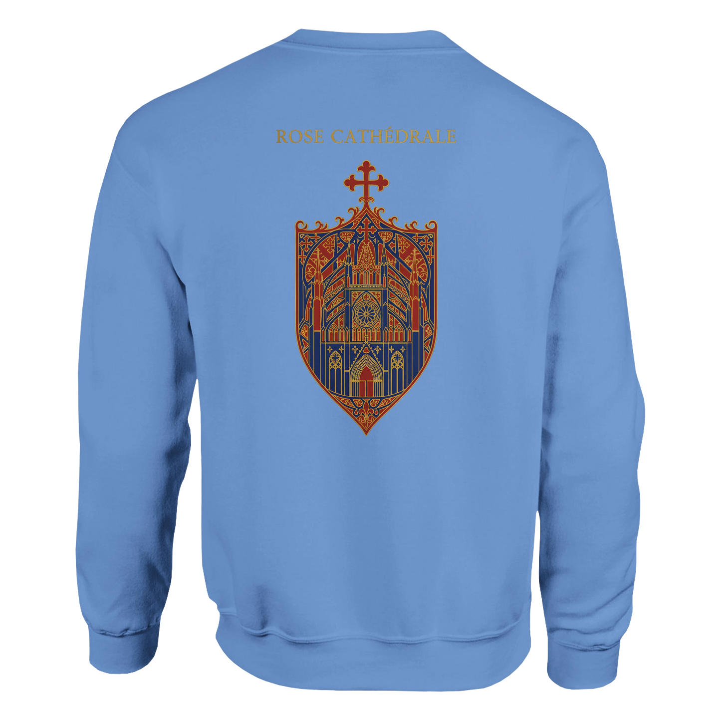 Sweat-shirt Femme Rose Cathédrale – Confort et Style Classique
