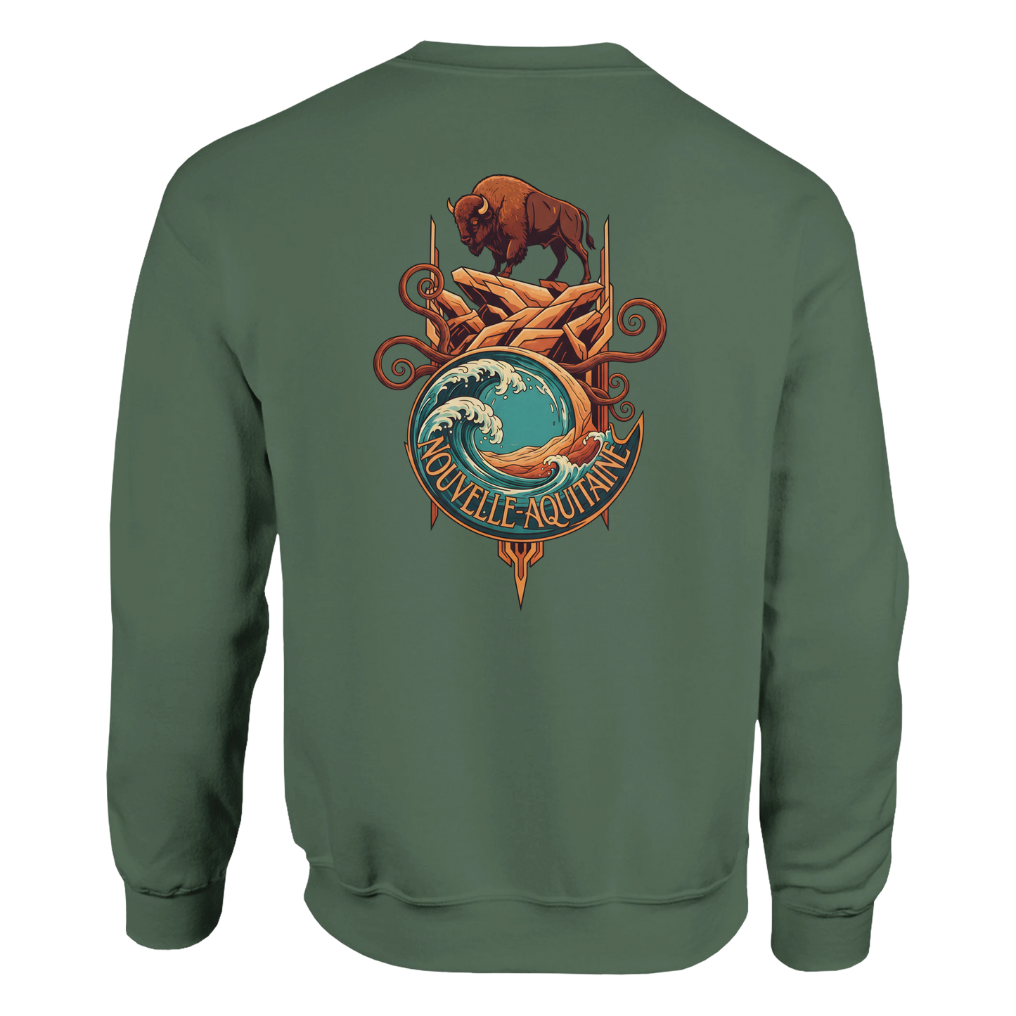Sweat-shirt Unisexe Nouvelle-Aquitaine – Confort et Qualité Premium