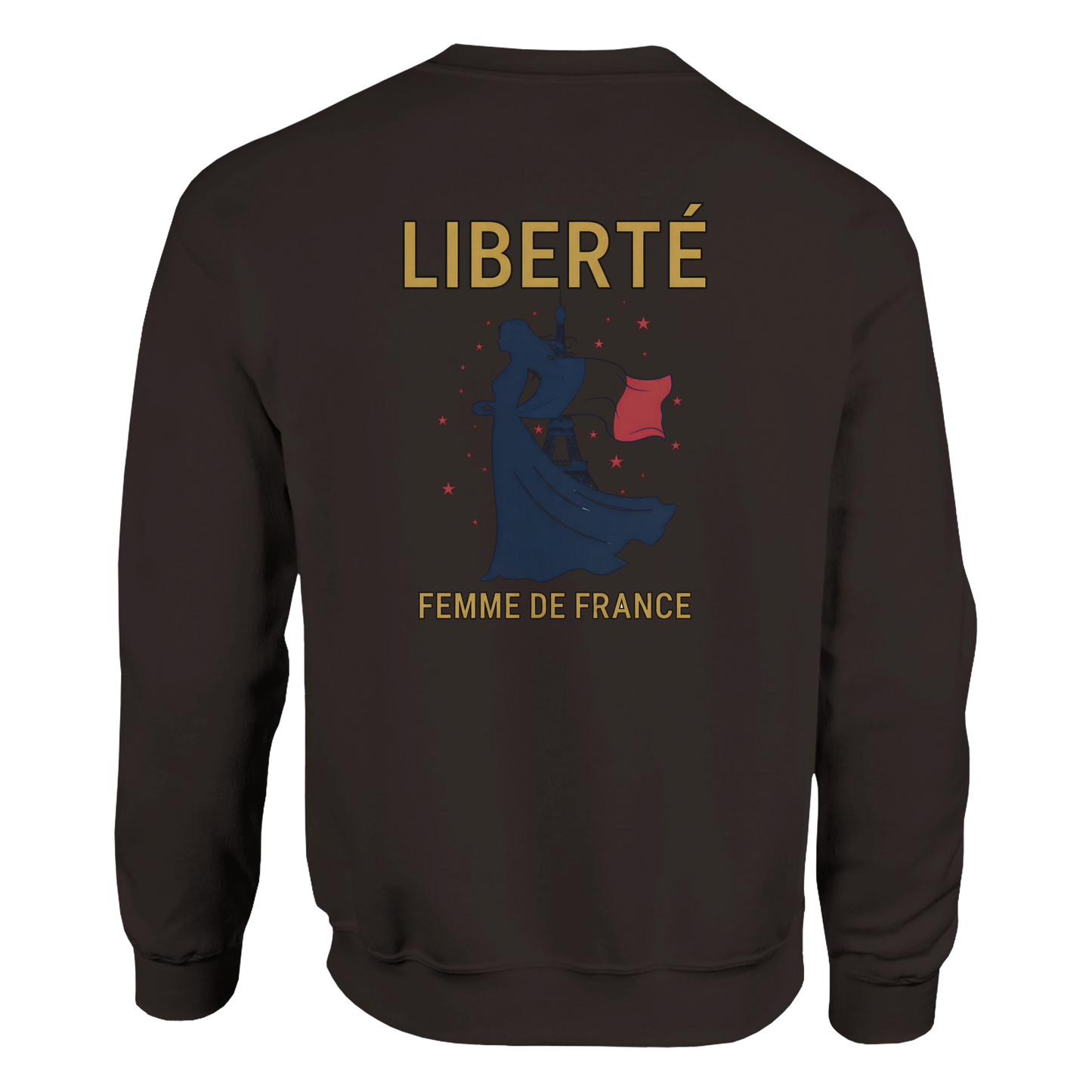 Sweat-shirt femme liberté  classique ras du cou | Gildan® 18000