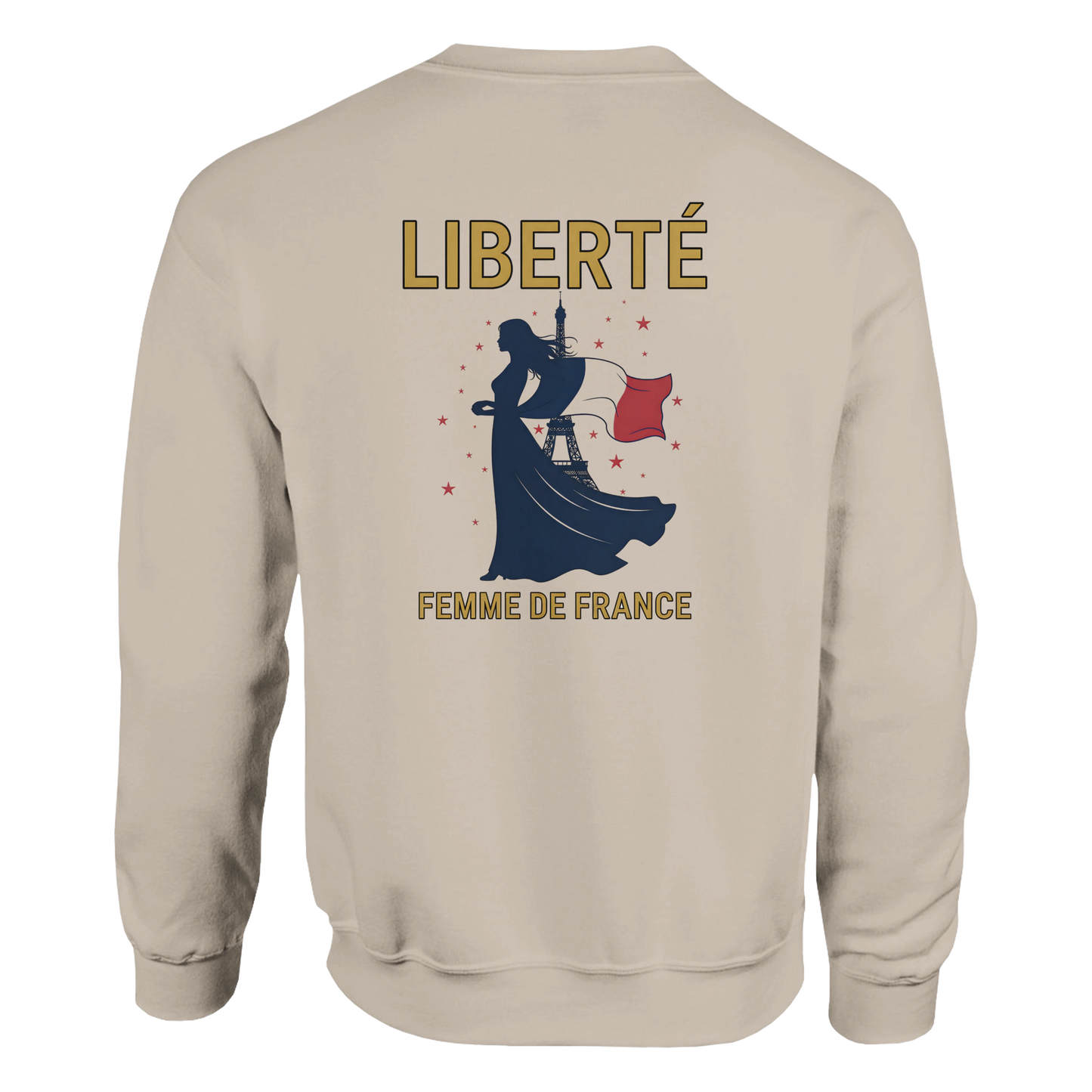 Sweat-shirt femme liberté  classique ras du cou | Gildan® 18000