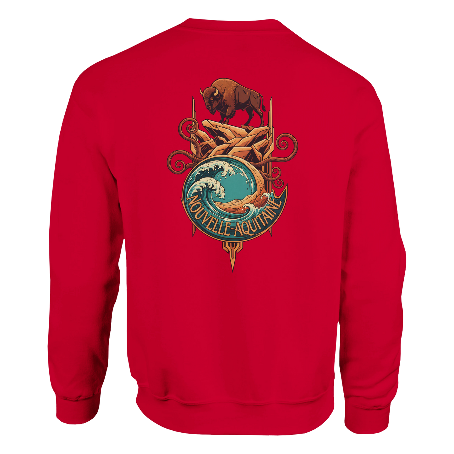Sweat-shirt Unisexe Nouvelle-Aquitaine – Confort et Qualité Premium