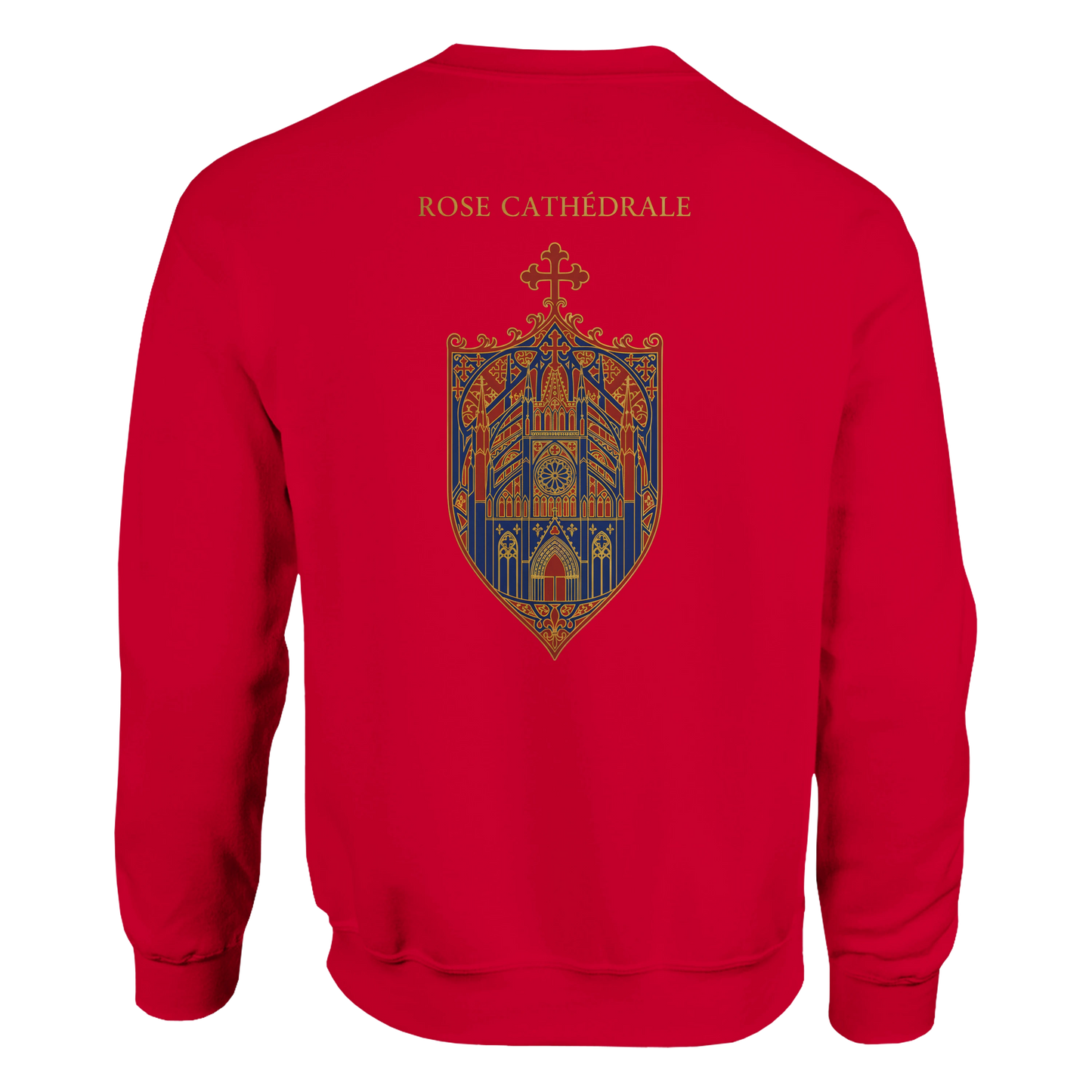 Sweat-shirt Femme Rose Cathédrale – Confort et Style Classique