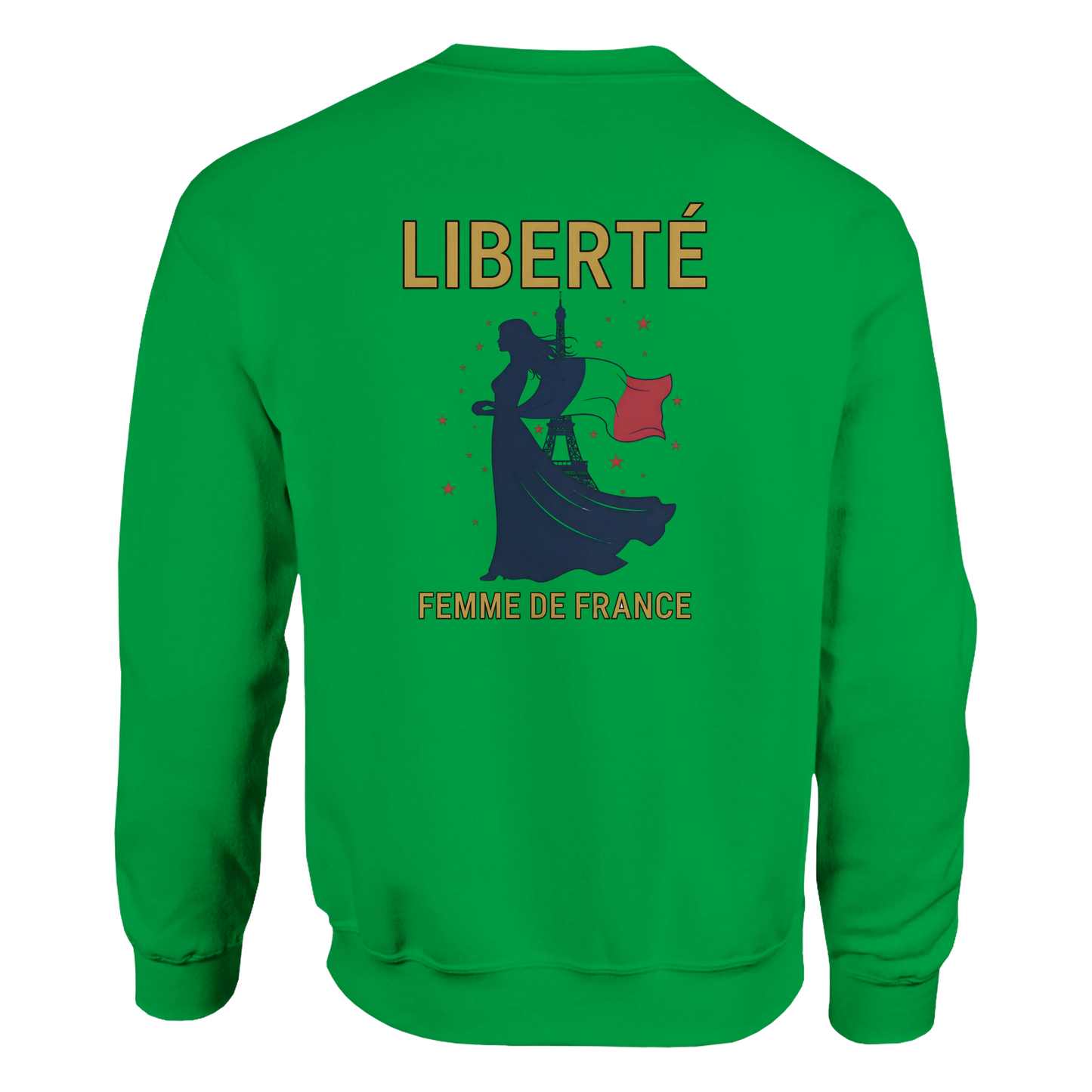 Sweat-shirt femme liberté  classique ras du cou | Gildan® 18000