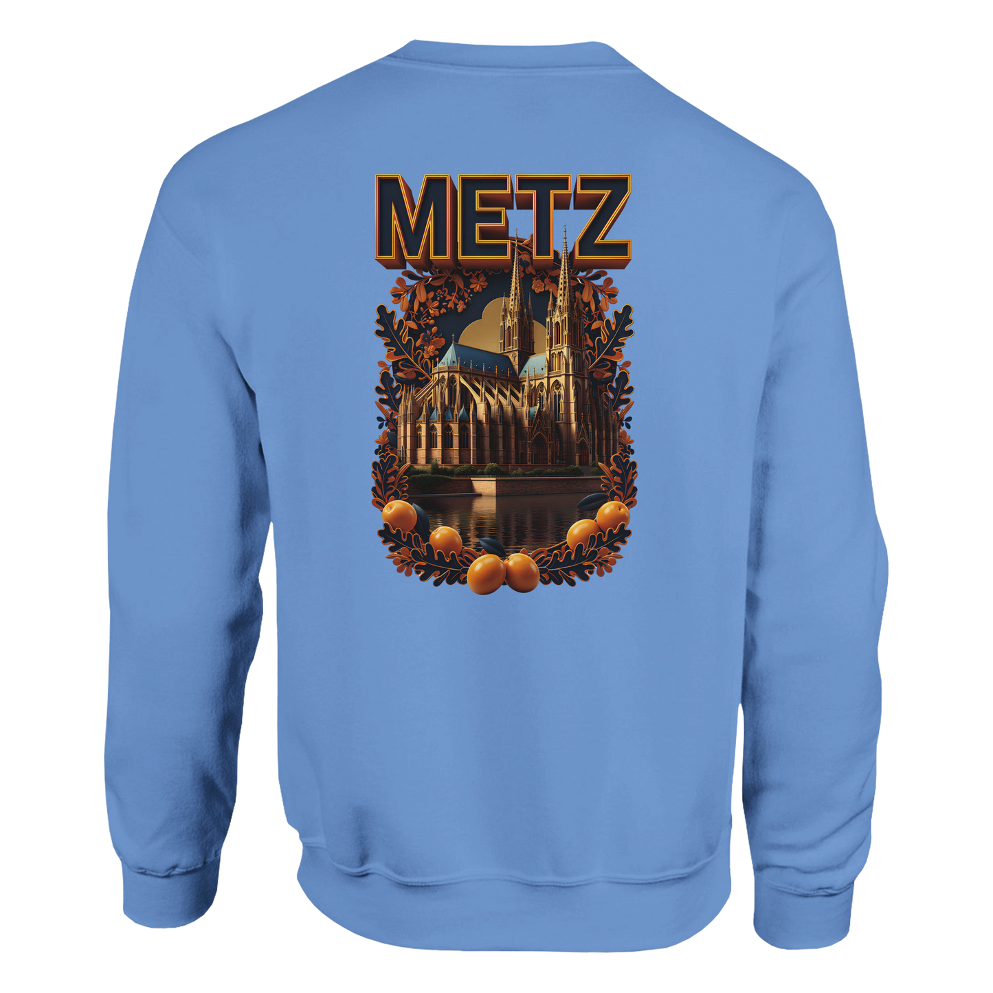 Sweat-shirt unisexe Metz – Coupe classique et confort premium