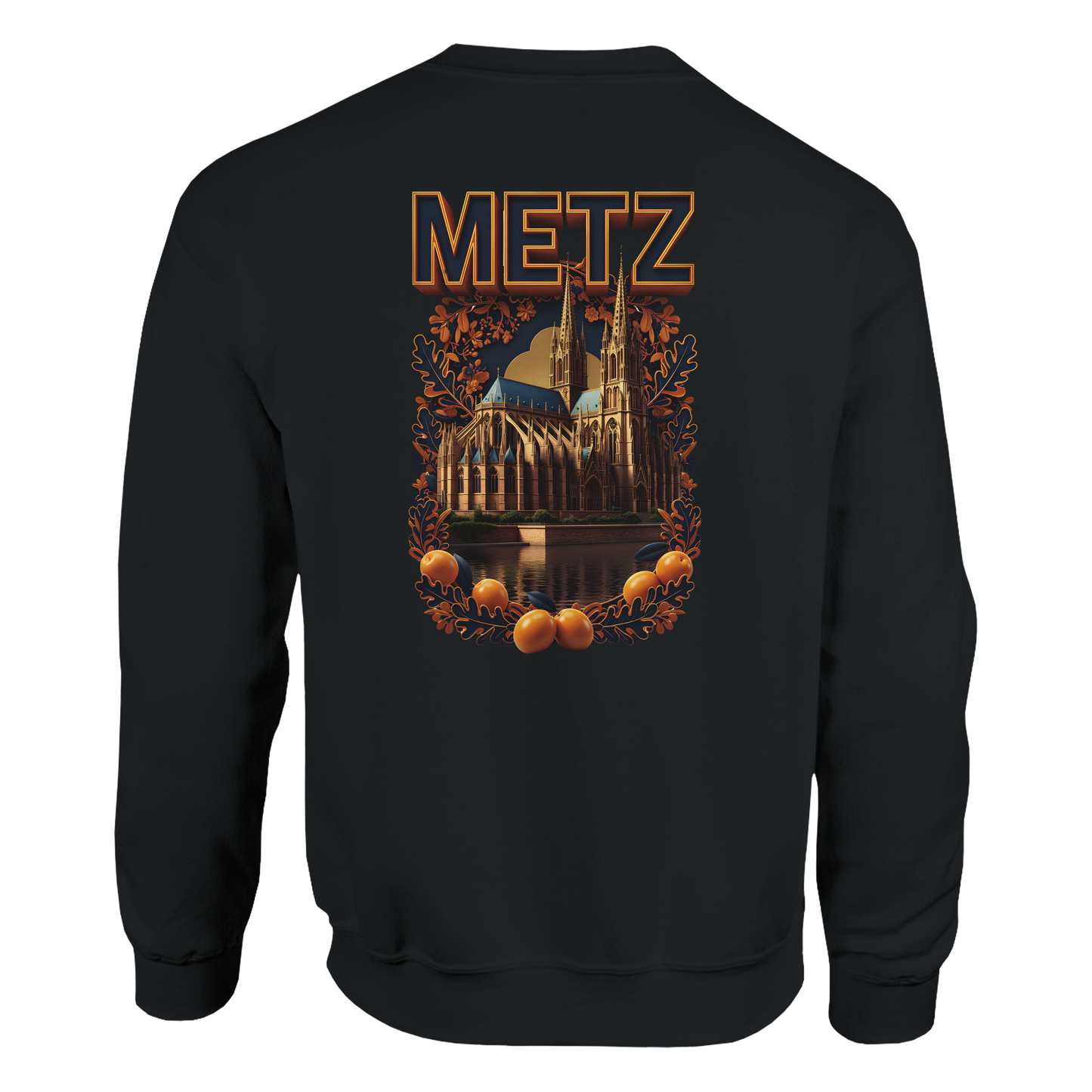 Sweat-shirt unisexe Metz – Coupe classique et confort premium