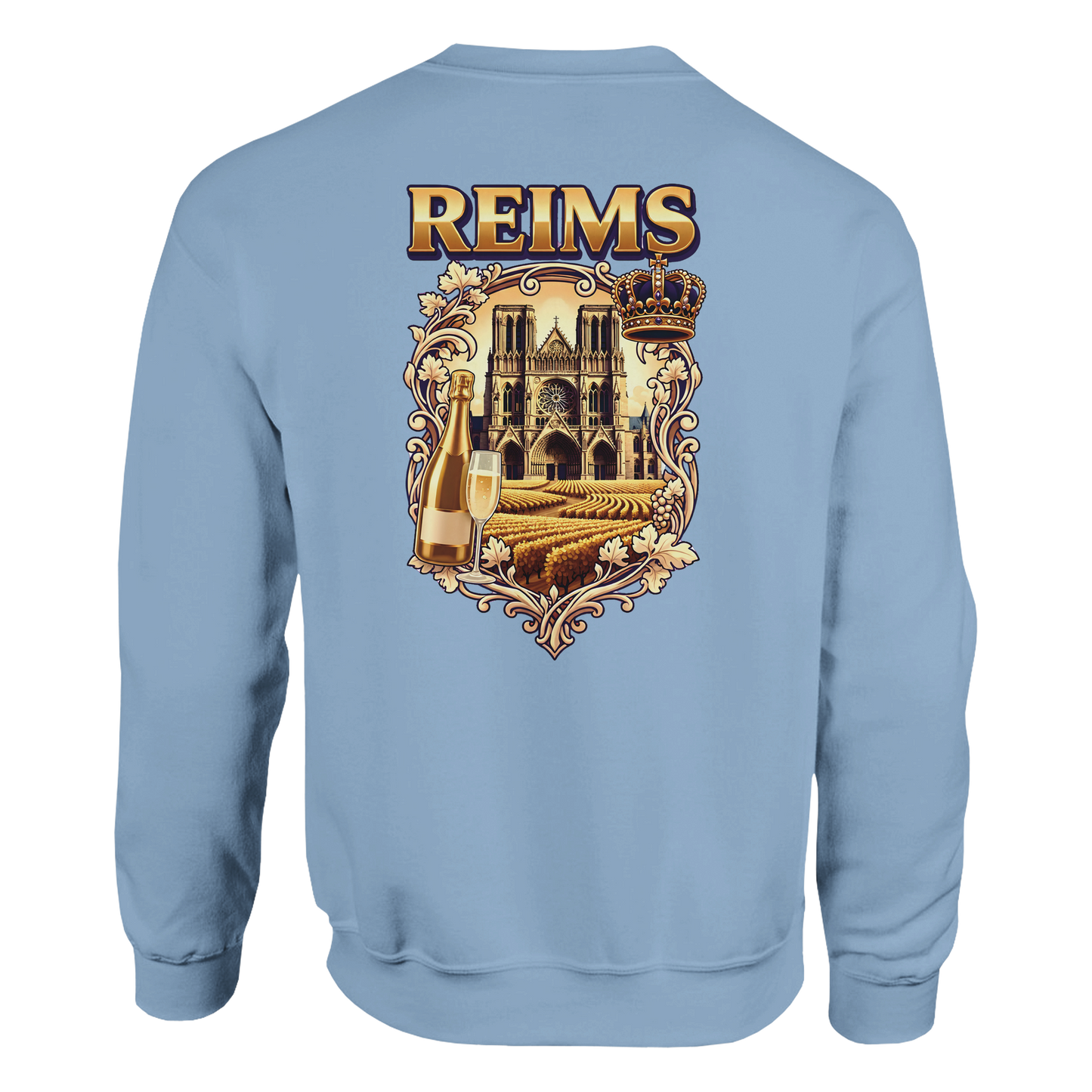 Sweat-shirt Reims – Sweat à col rond confortable en coton mélangé