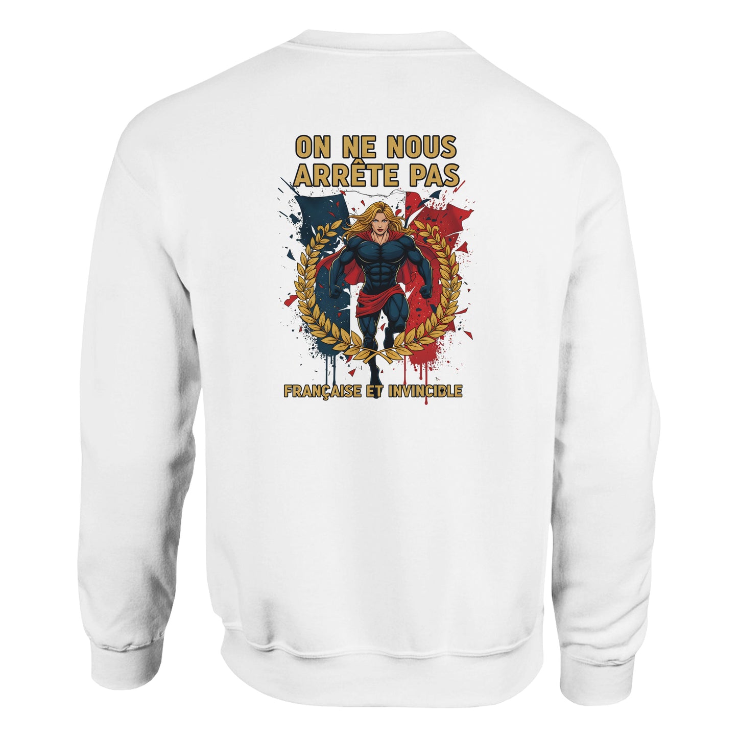 Sweat-shirt Femme « On ne nous arrête pas » – Confort et Style