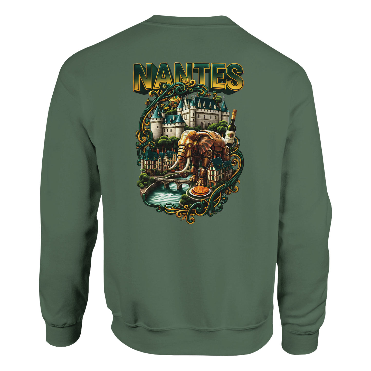 Sweat-shirt unisexe Nantes – Confort premium et style décontracté