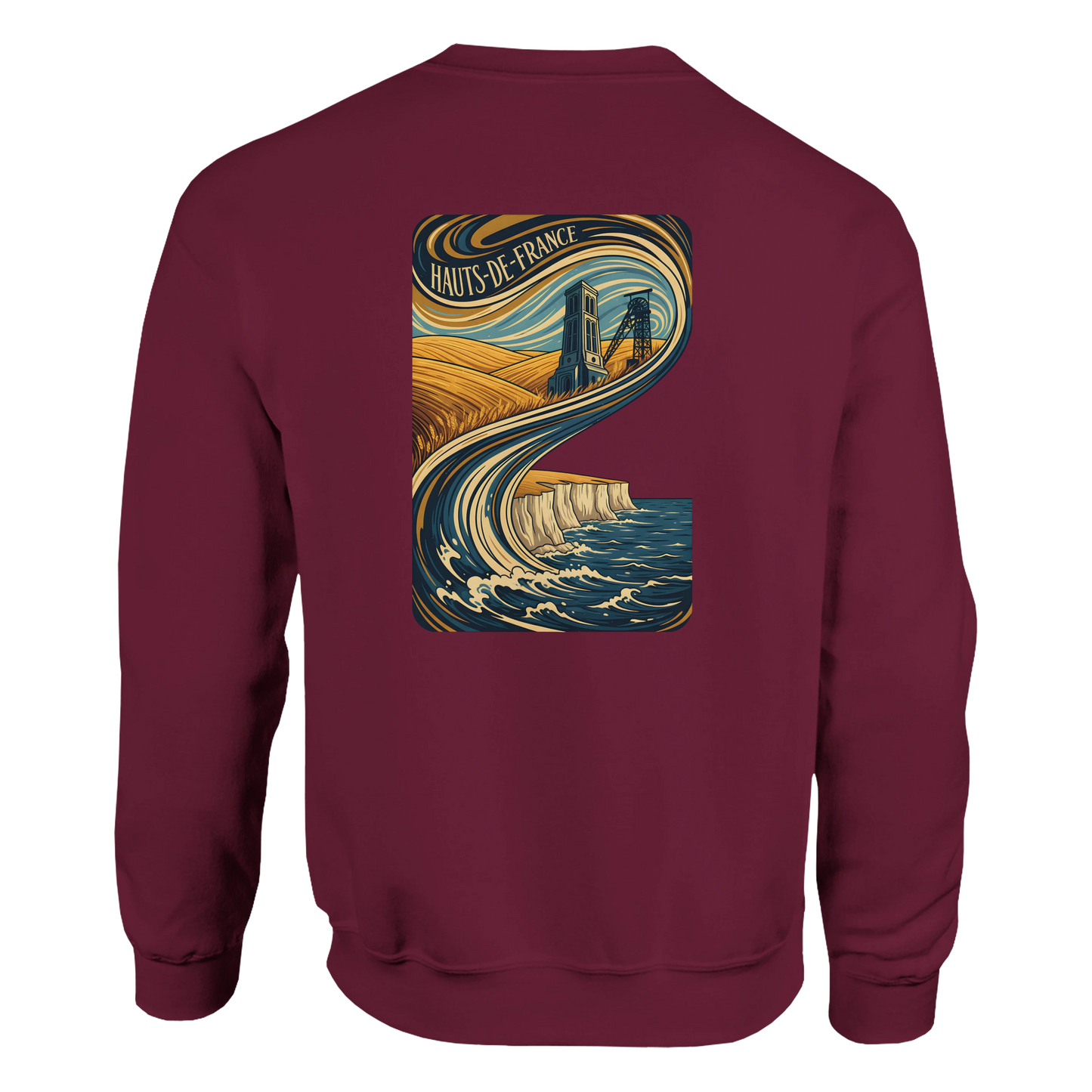 Sweat-shirt Unisexe Haut de France - Confort Premium et Design Classique