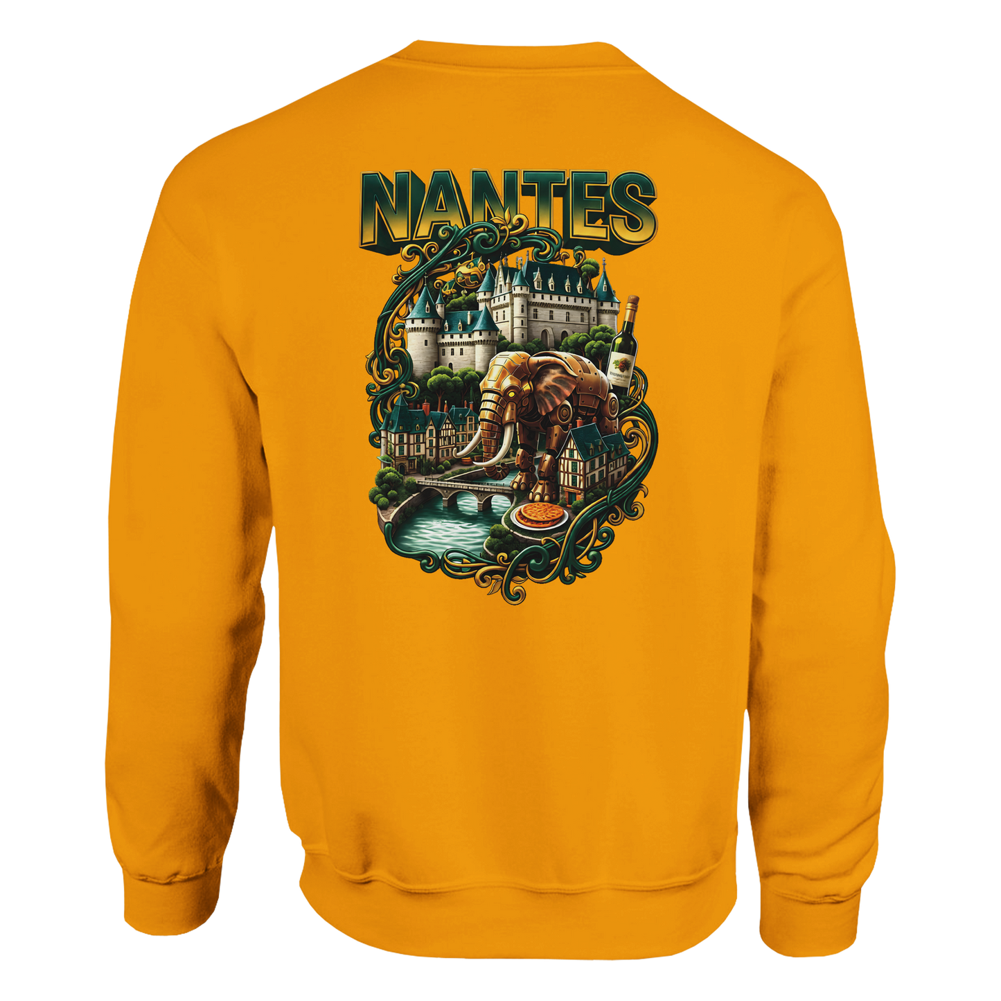 Sweat-shirt unisexe Nantes – Confort premium et style décontracté