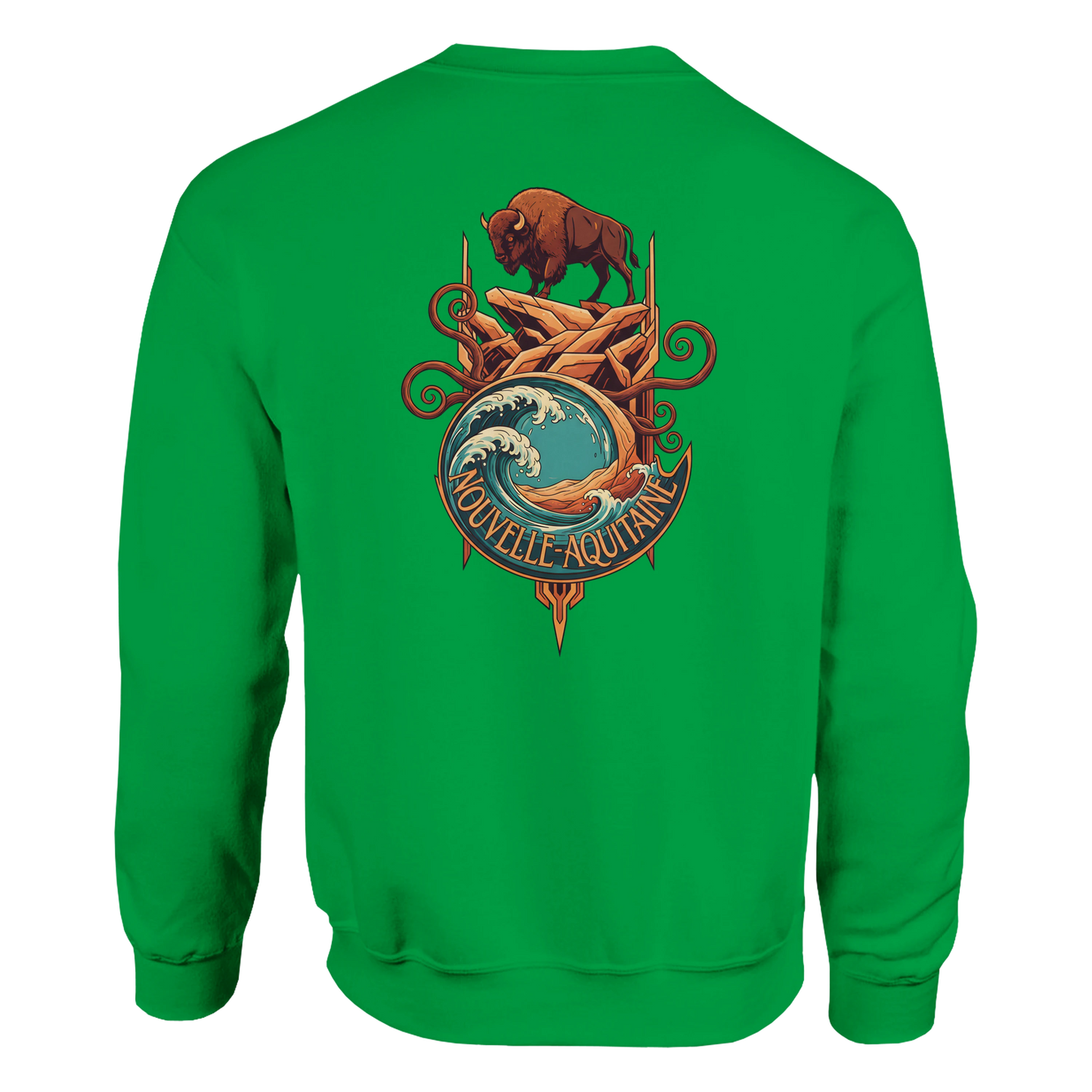 Sweat-shirt Unisexe Nouvelle-Aquitaine – Confort et Qualité Premium