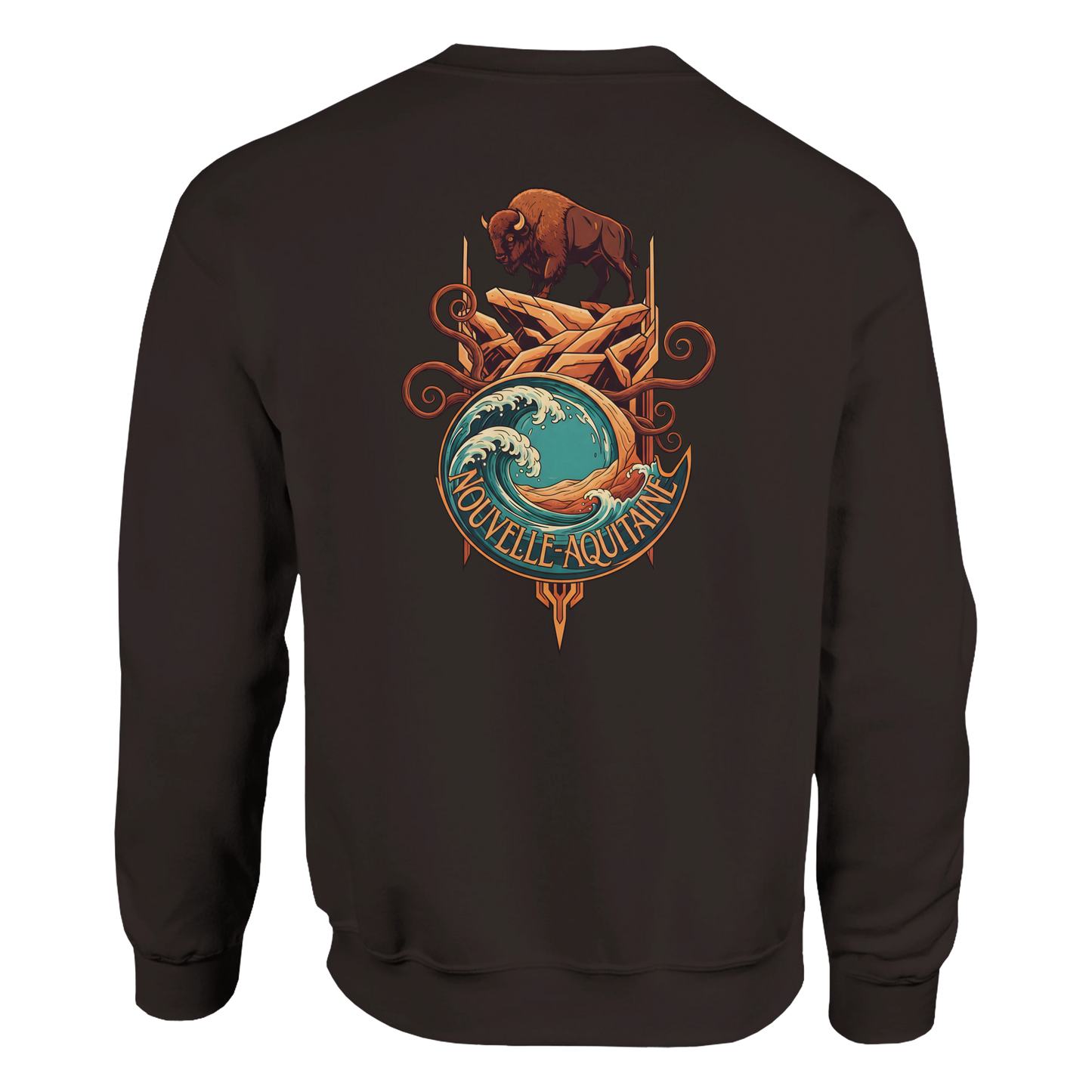 Sweat-shirt Unisexe Nouvelle-Aquitaine – Confort et Qualité Premium